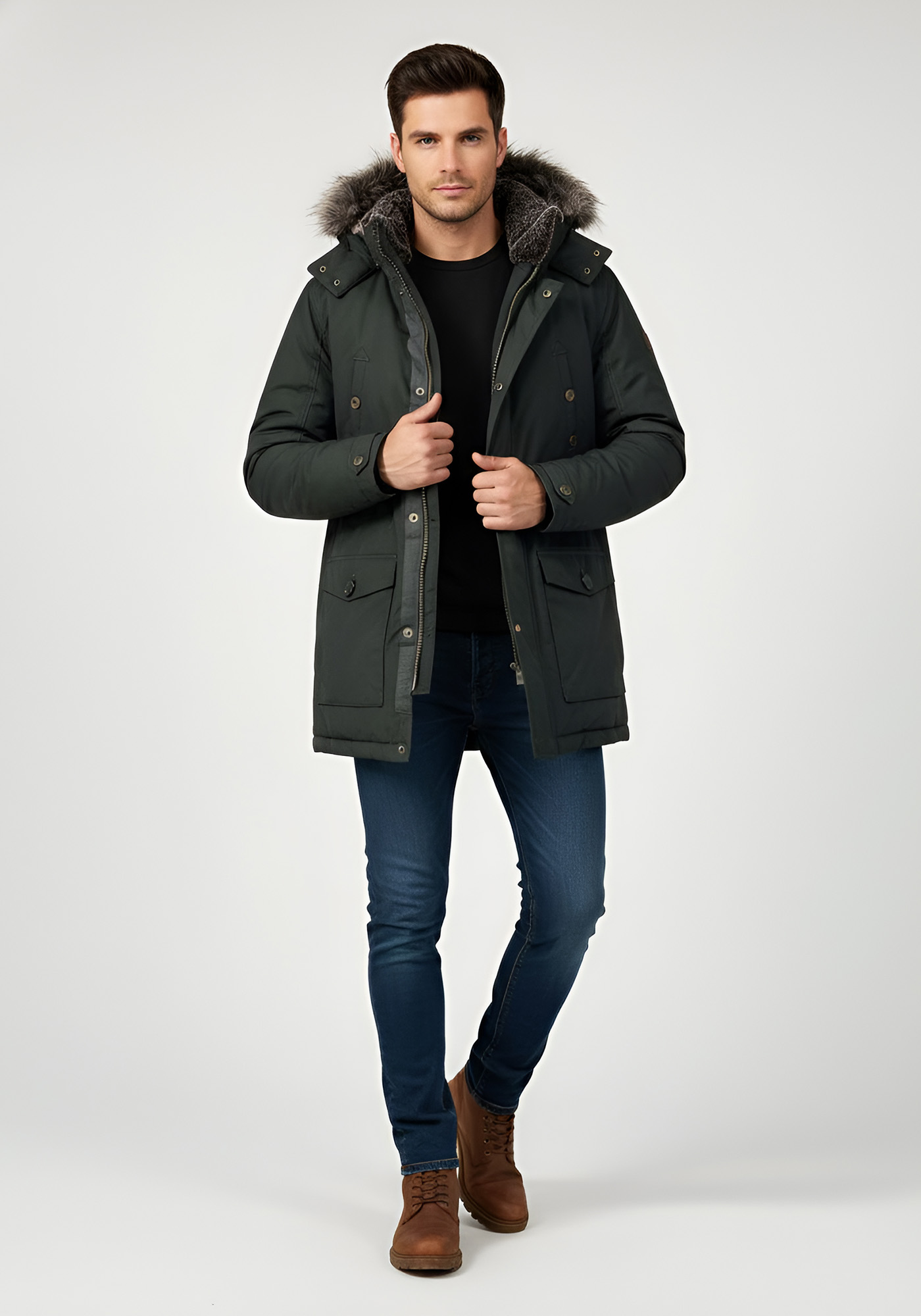 Redpoint Μπουφάν της σειράς Eric - 74148 Khaki