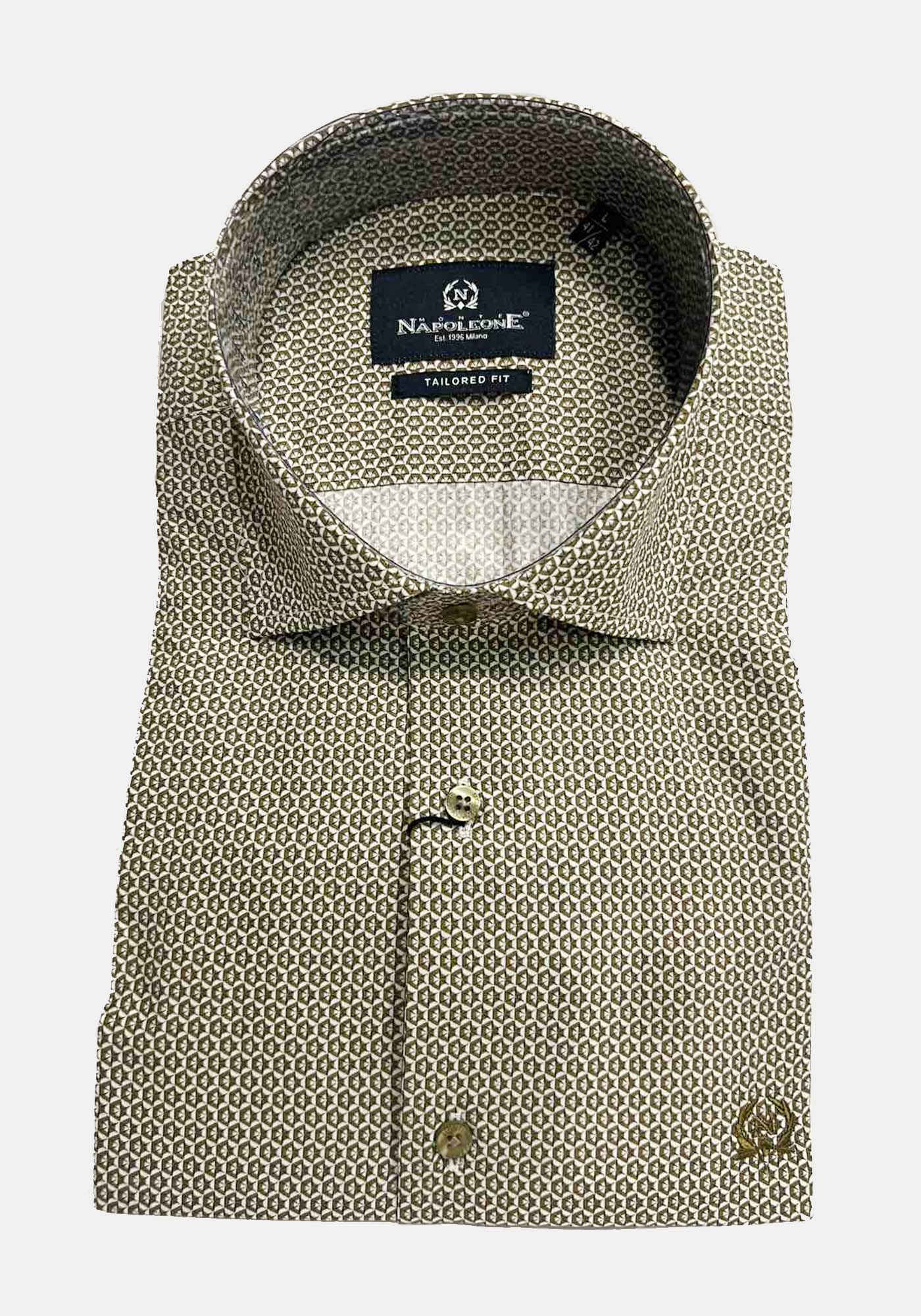 Monte Napoleone Πουκάμισο της σειράς Rex - 252 32 3055 3083 1 Bez