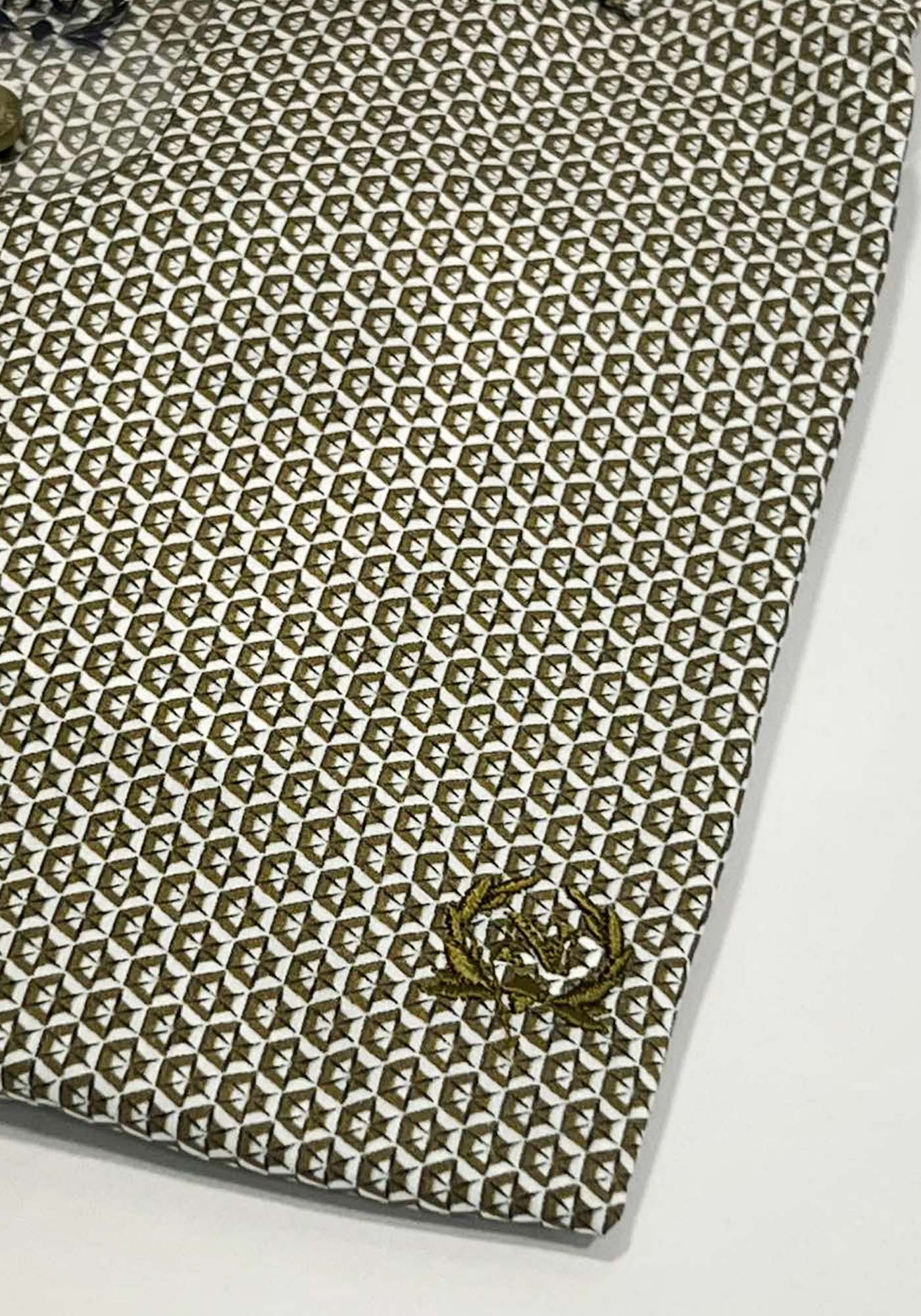 Monte Napoleone Πουκάμισο της σειράς Rex - 252 32 3055 3017 2 Khaki