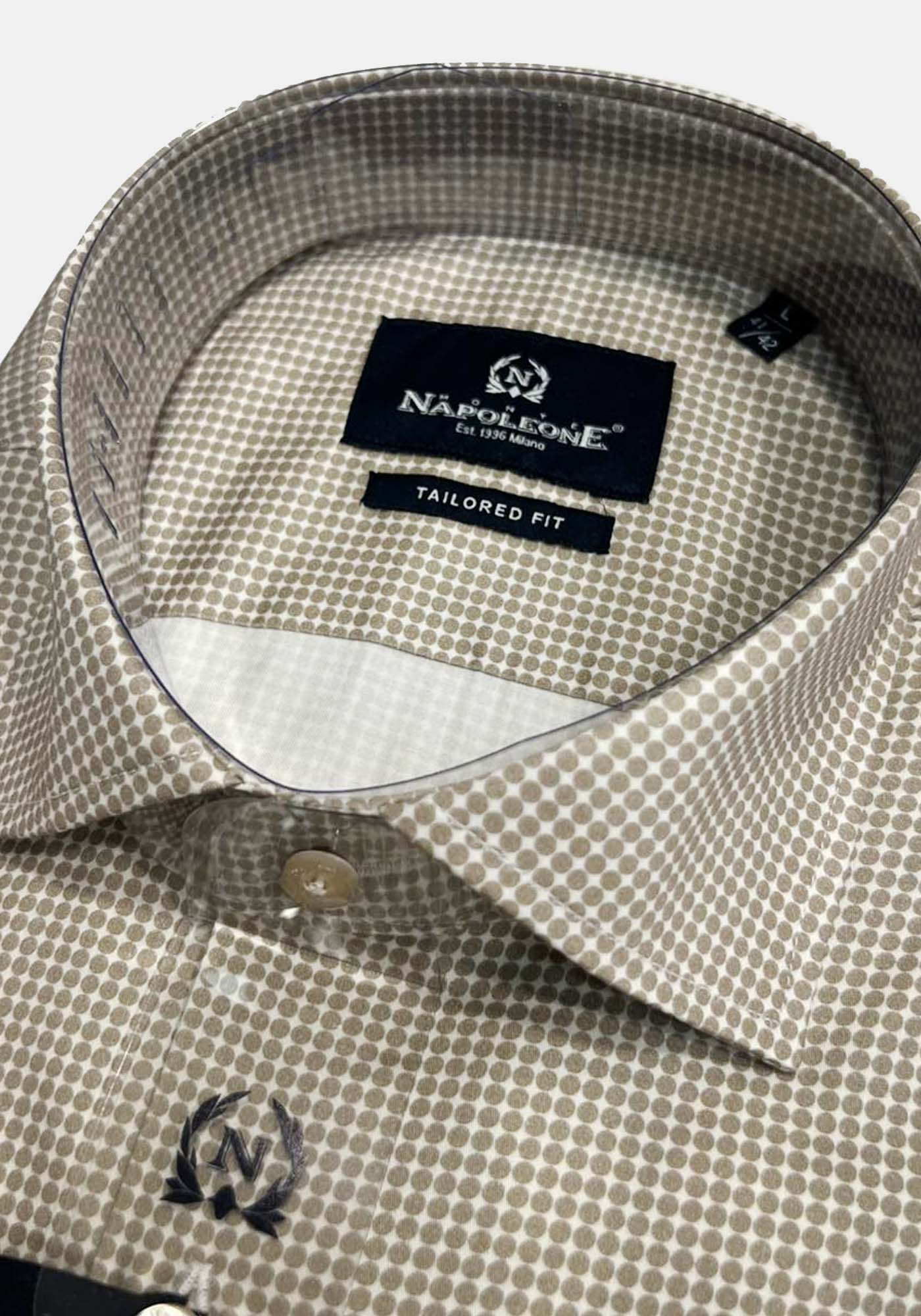 Monte Napoleone Πουκάμισο της σειράς Rex - 252 32 3055 3083 1 Bez