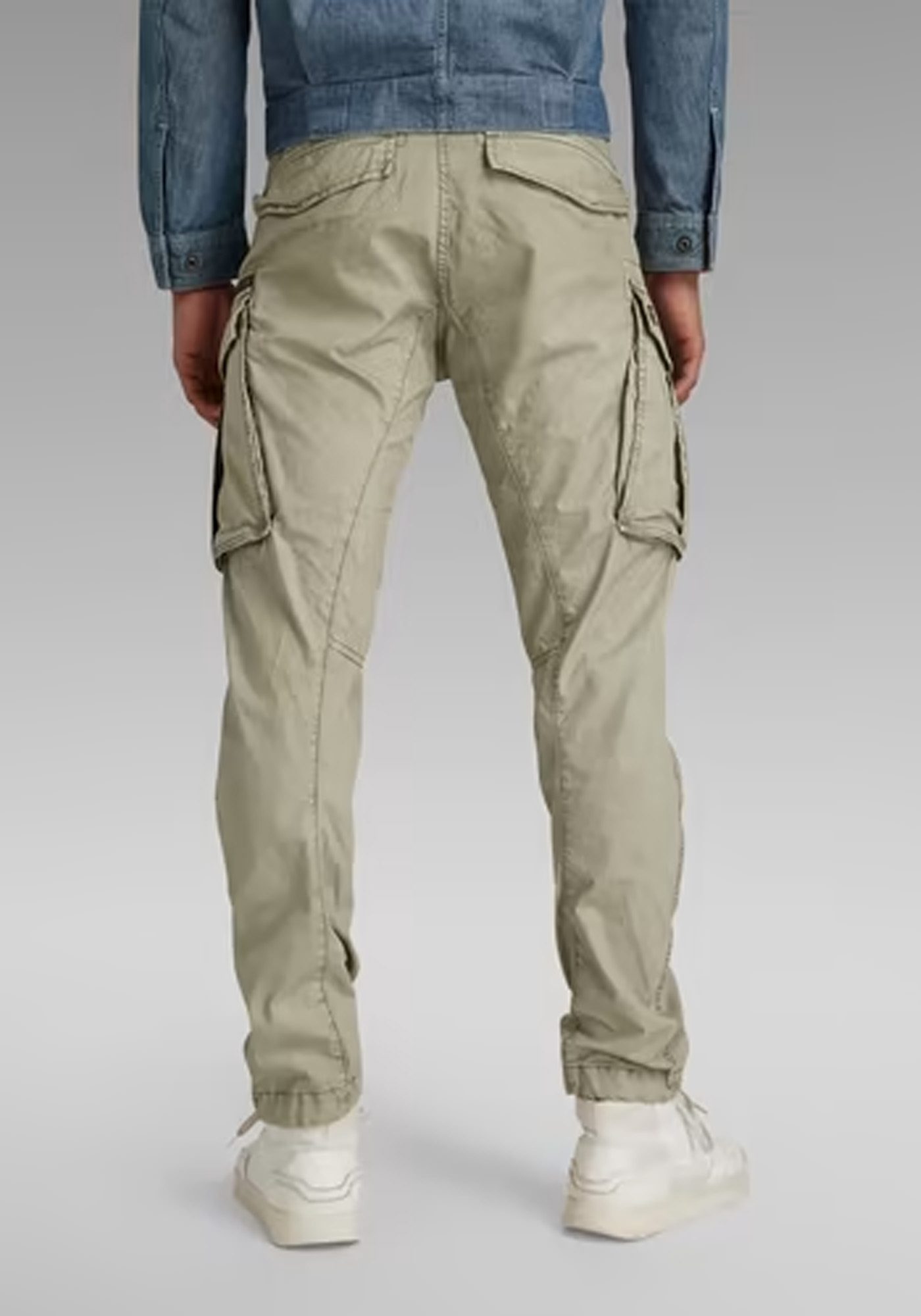 G Star Cargo Παντελόνι της σειράς Rovic Zip 3D Tapered - D02190 9740 D187 22 Shamrock Vitange