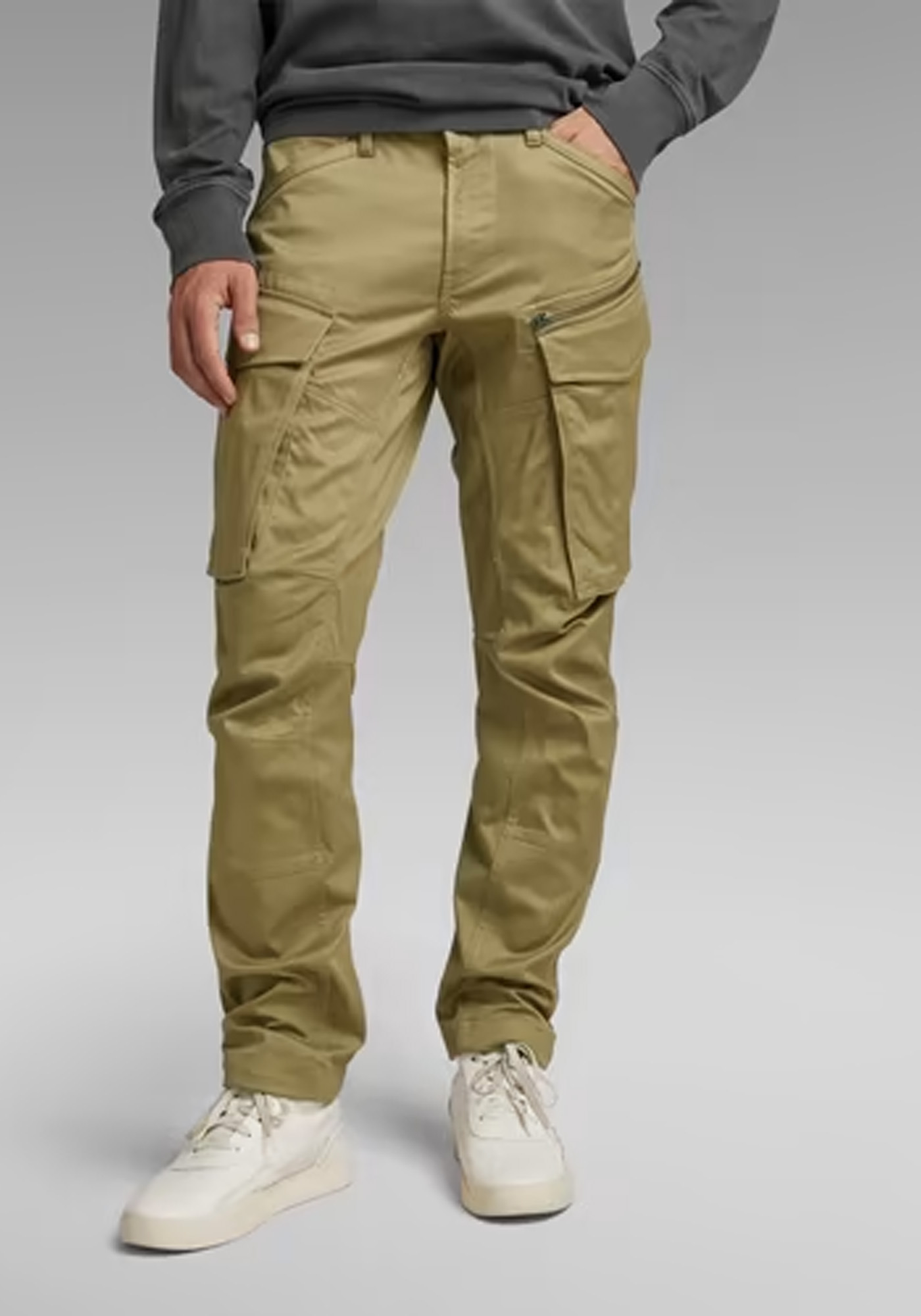 G-STAR G Star Cargo Παντελόνι της σειράς Rovic Zip 3D Tapered - D02190 C096 C981 21 Fresh Army Green GD