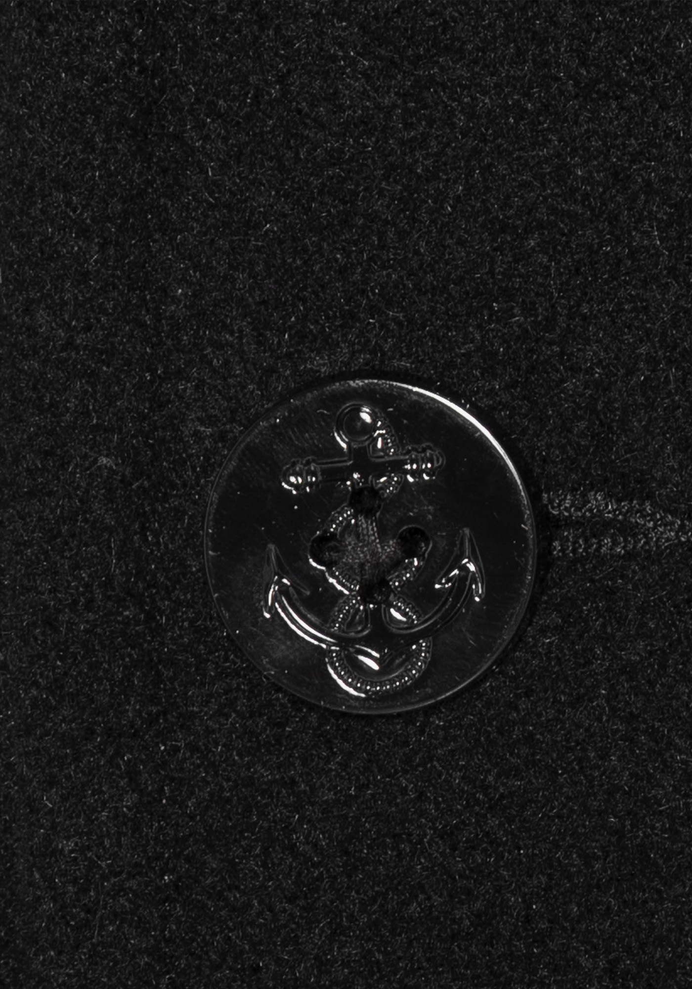 Schott N.Y.C. Σταυρωτό Παλτό της σειράς Coat - SEACOAT Black φωτογραφία