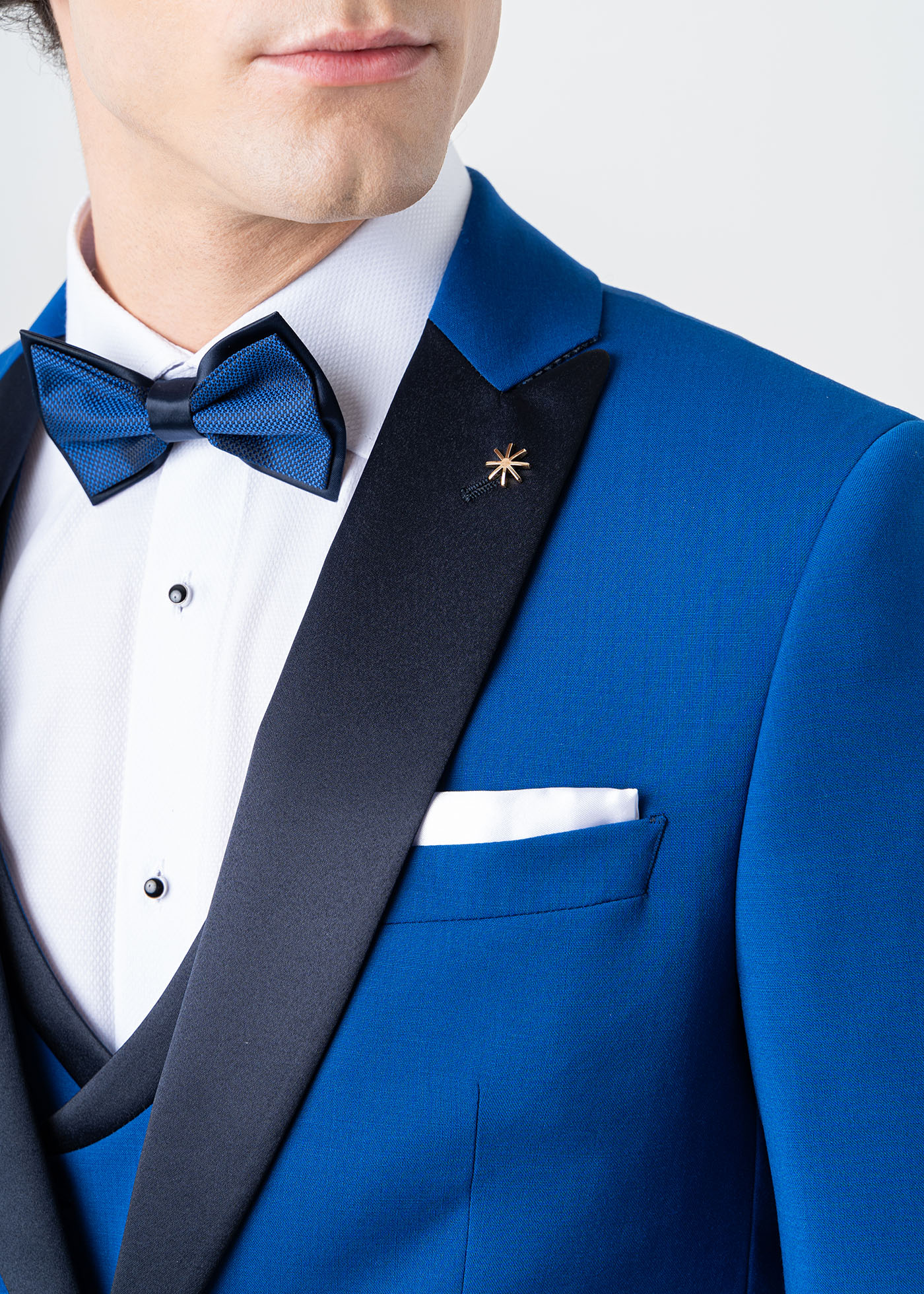 Manuel Ritz 3 Pieces Κοστούμι της σειράς Formal - 3630ARW3149 240000 86 Royal Blue φωτογραφία