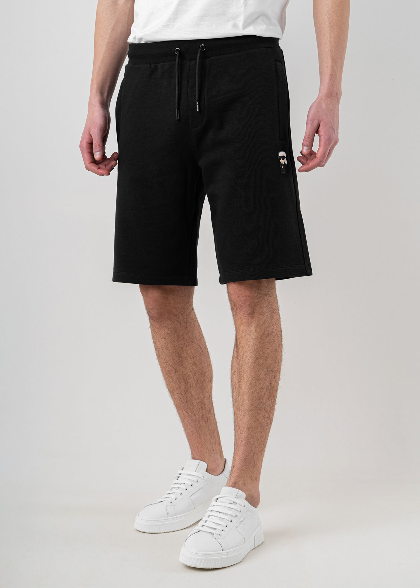 Karl Lagerfeld Sport Βερμούδα της σειράς Sweat Shorts - 705032 542900 990 Black