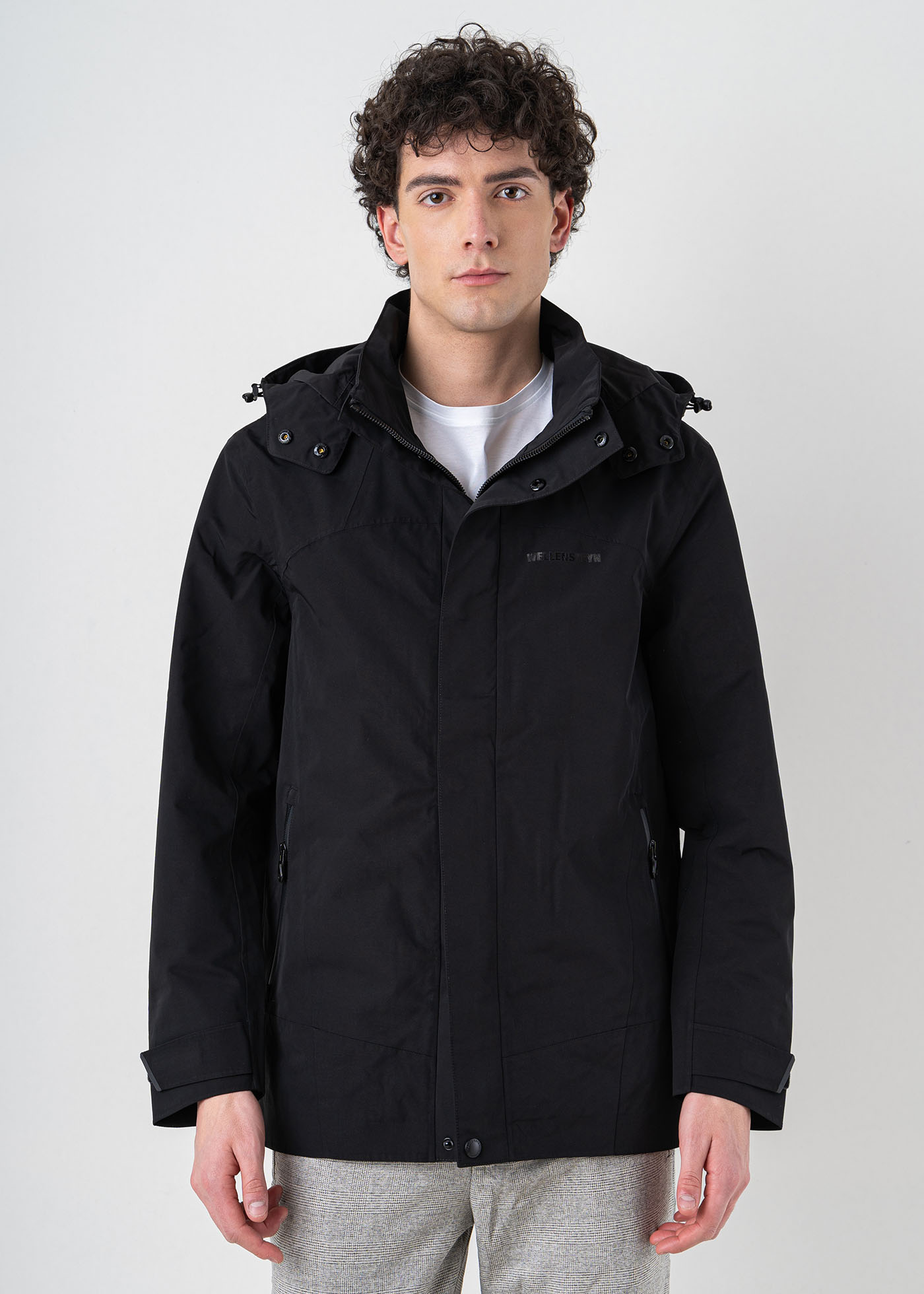 Wellensteyn Wellensteyn Καλοκαιρινό Μπουφάν της σειράς Storm Men - STORM 870 Black