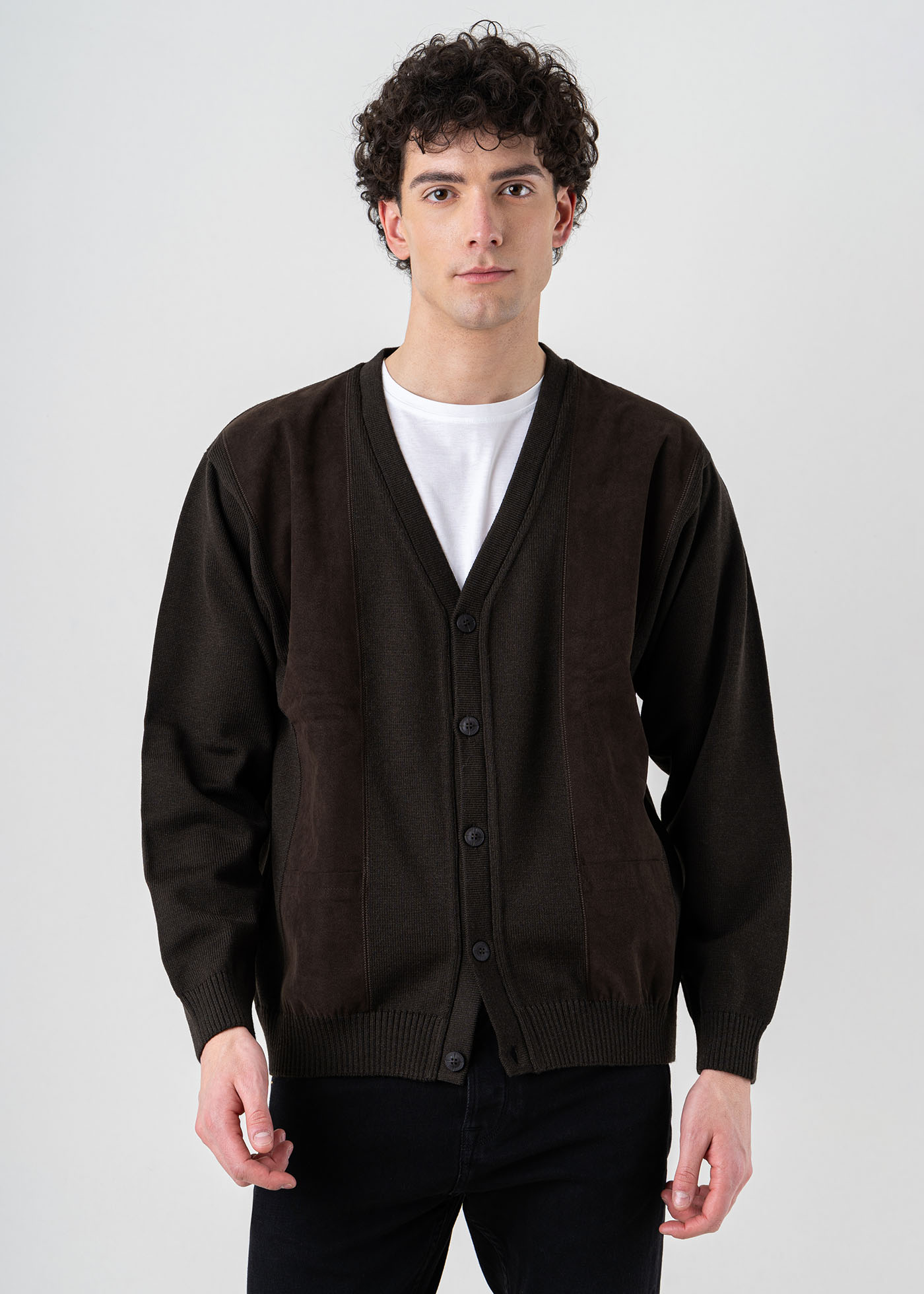 Istos ISTOS Ζακέτα της σειράς Cardigan - 55840 4 Brown