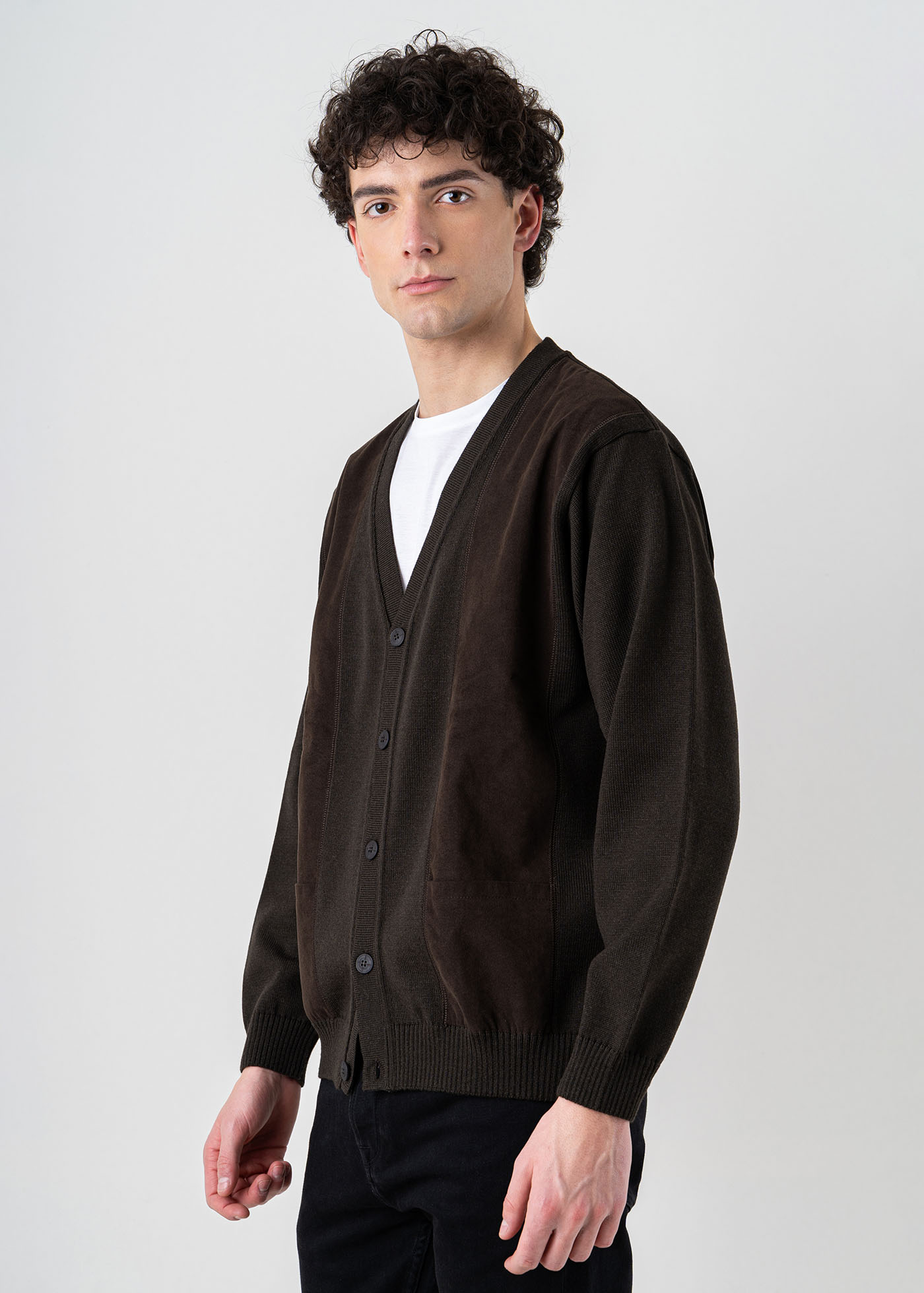 ISTOS Ζακέτα της σειράς Cardigan - 55840 4 Brown φωτογραφία