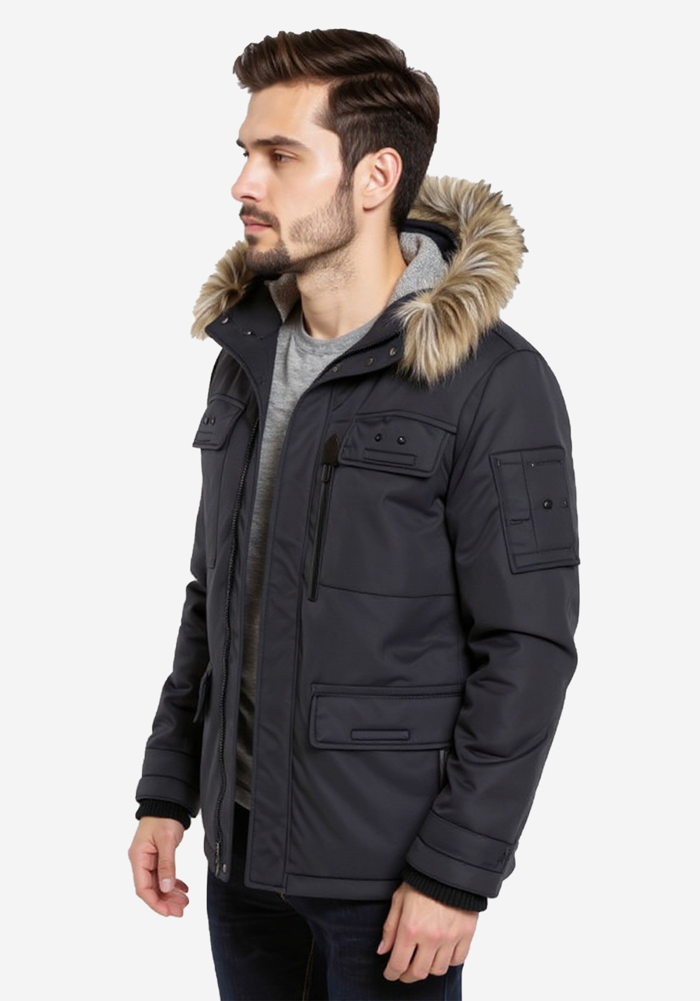 Schott N.Y.C. Μπουφάν της σειράς Thunder - THUNDER Black φωτογραφία