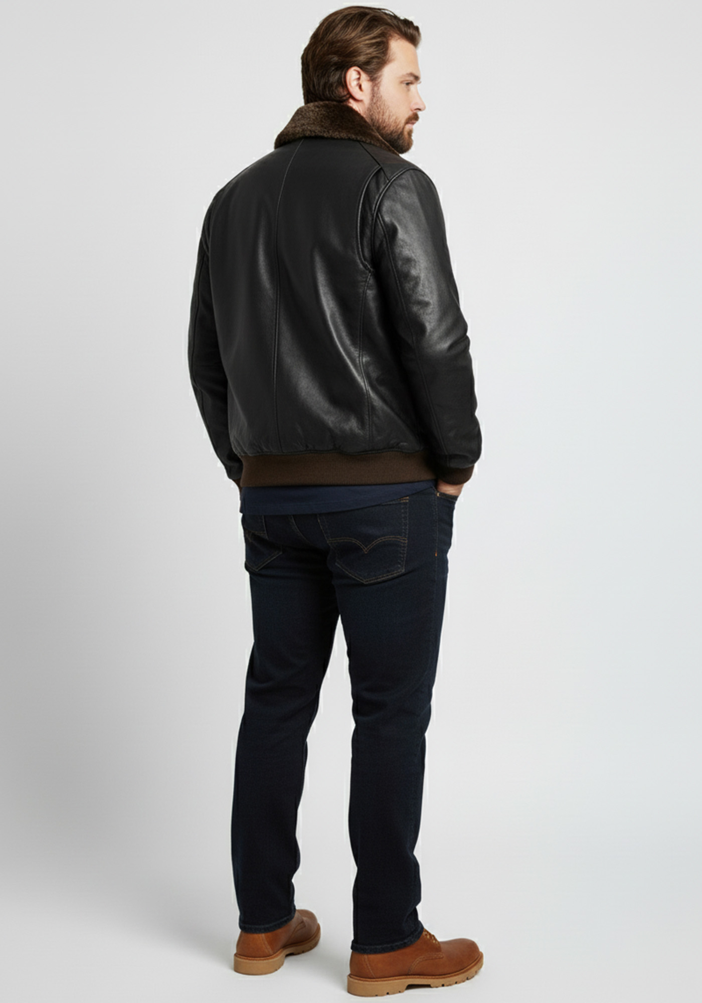 Schott N.Y.C Δερμάτινο Μπουφάν της σειράς Vintage - LC5331X BG Αntic Βrown φωτογραφία