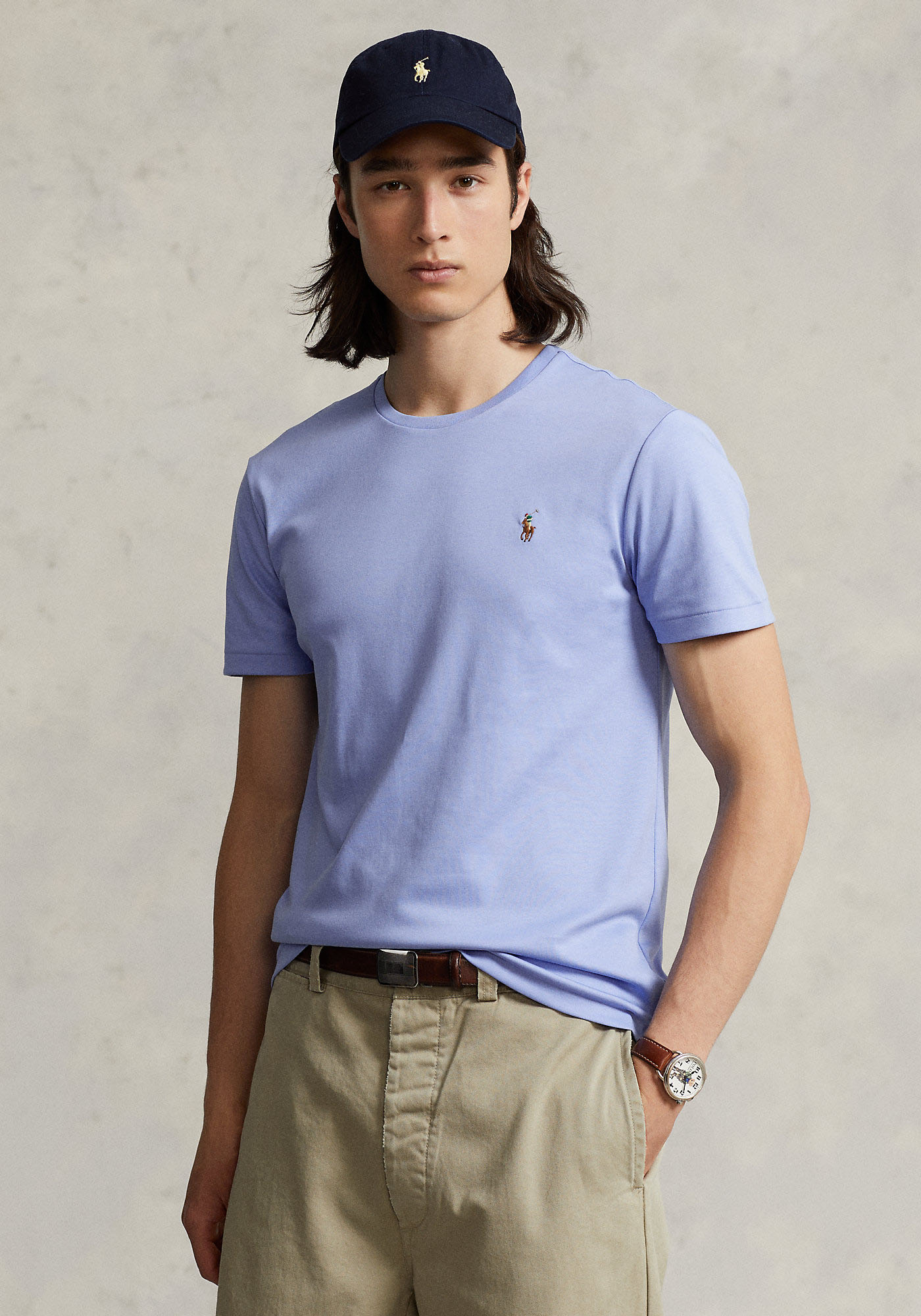 Polo Ralph Lauren Μπλούζα της σειράς Soft Cotton - 710740727 065 Lafayette Blue