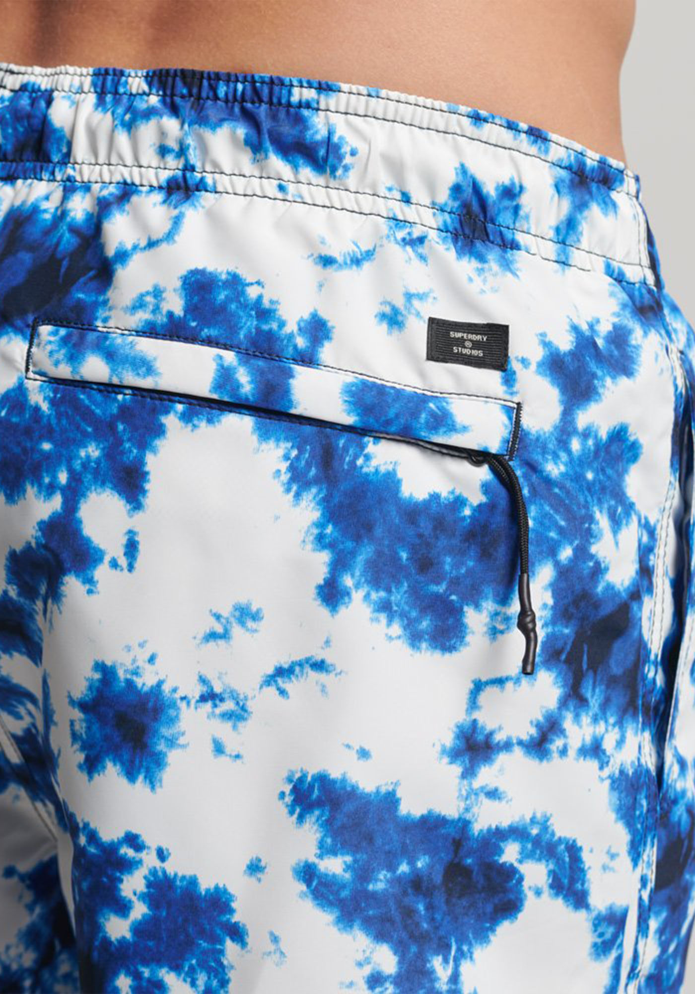 Superdry Μαγιό της σειράς Studios SD - M3010172A 6YM Blue Optic Dye φωτογραφία