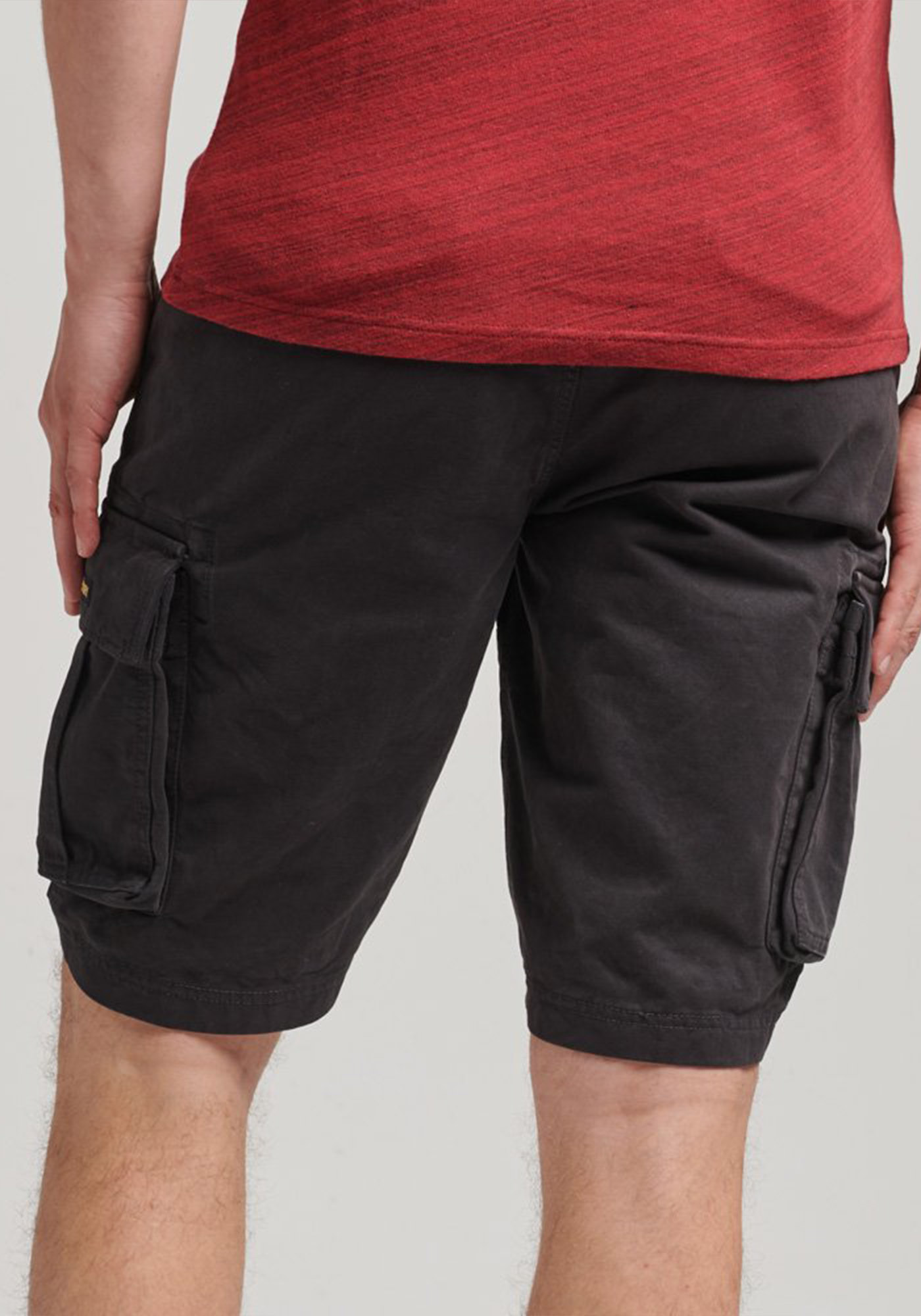 Superdry Cargo Βερμούδα της σειράς Vintage Core - M7110299B 02A Black