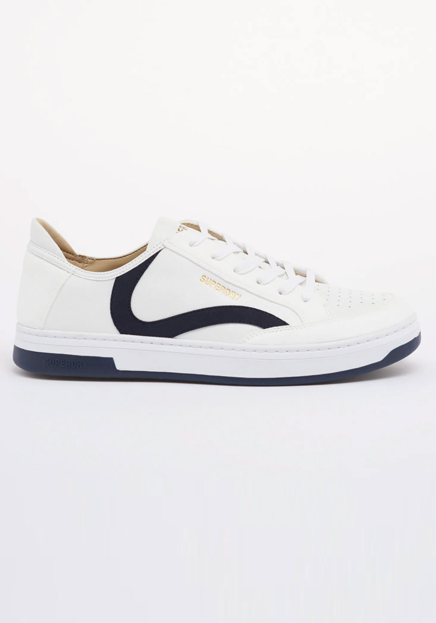 Superdry Superdry Sneakers της σειράς Vegan Basket - MF110152A 51C White Navy