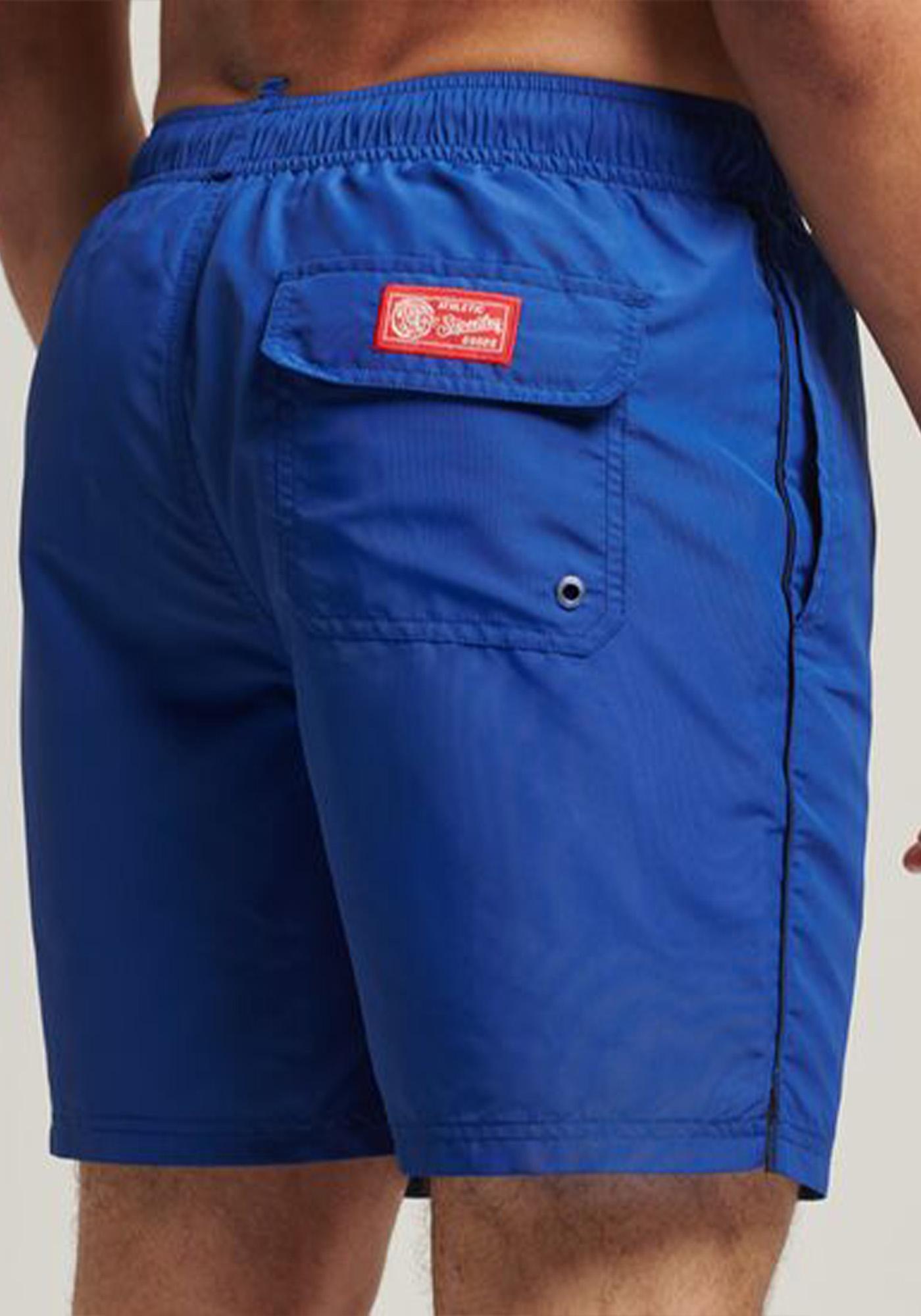 Superdry Μαγιό της σειράς Vintage Varsity - M3010188A 3H1 Regal Blue φωτογραφία