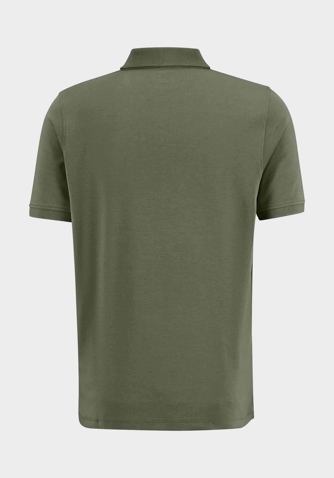 Fynch Hatton Polo Μπλούζα της σειράς Supima Cotton - 1313 1511 701 Dusty Olive