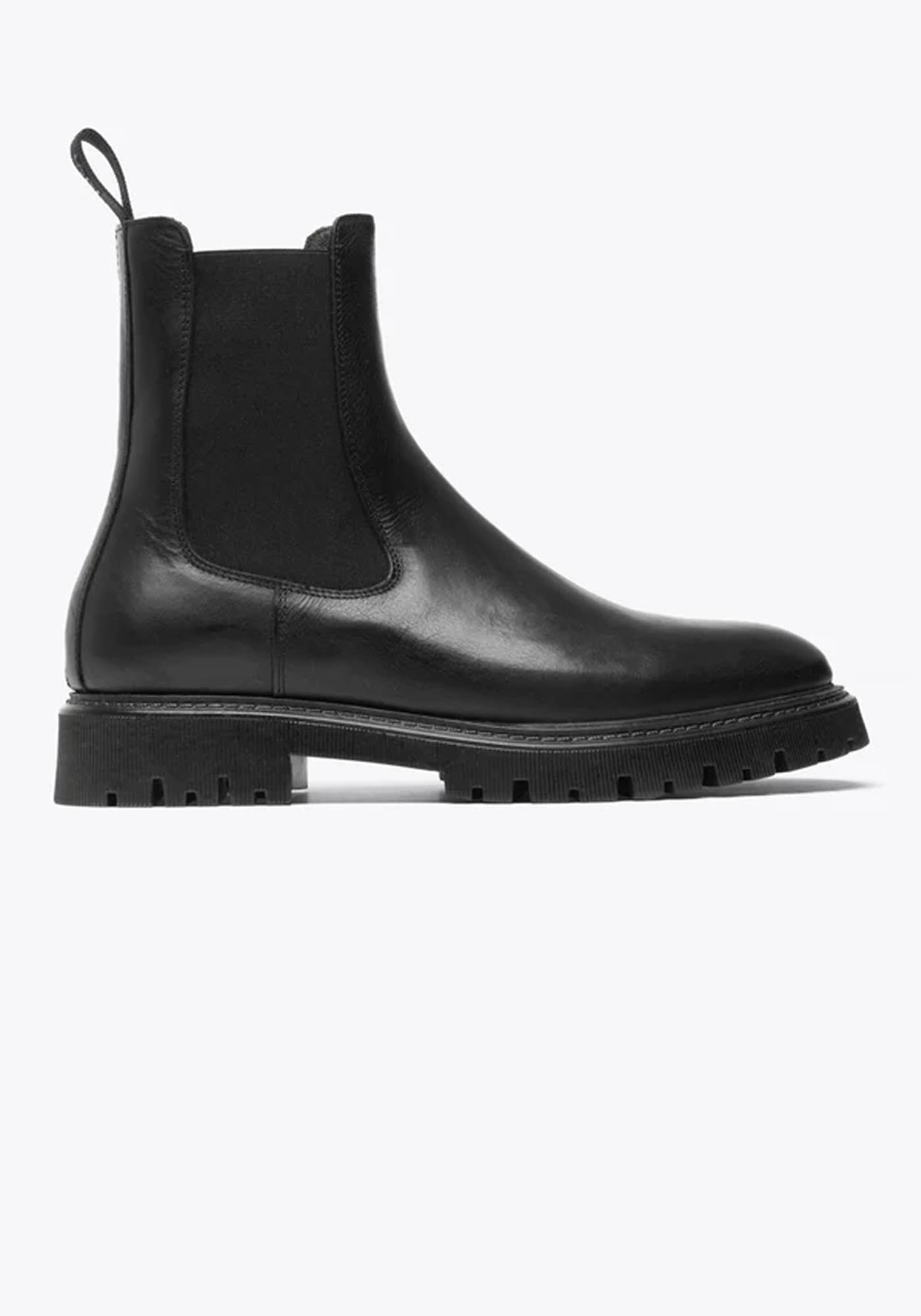 Les Deux Δερμάτινα Chelsea Boots της σειράς Tatum - LDM820045 100100 Black Black