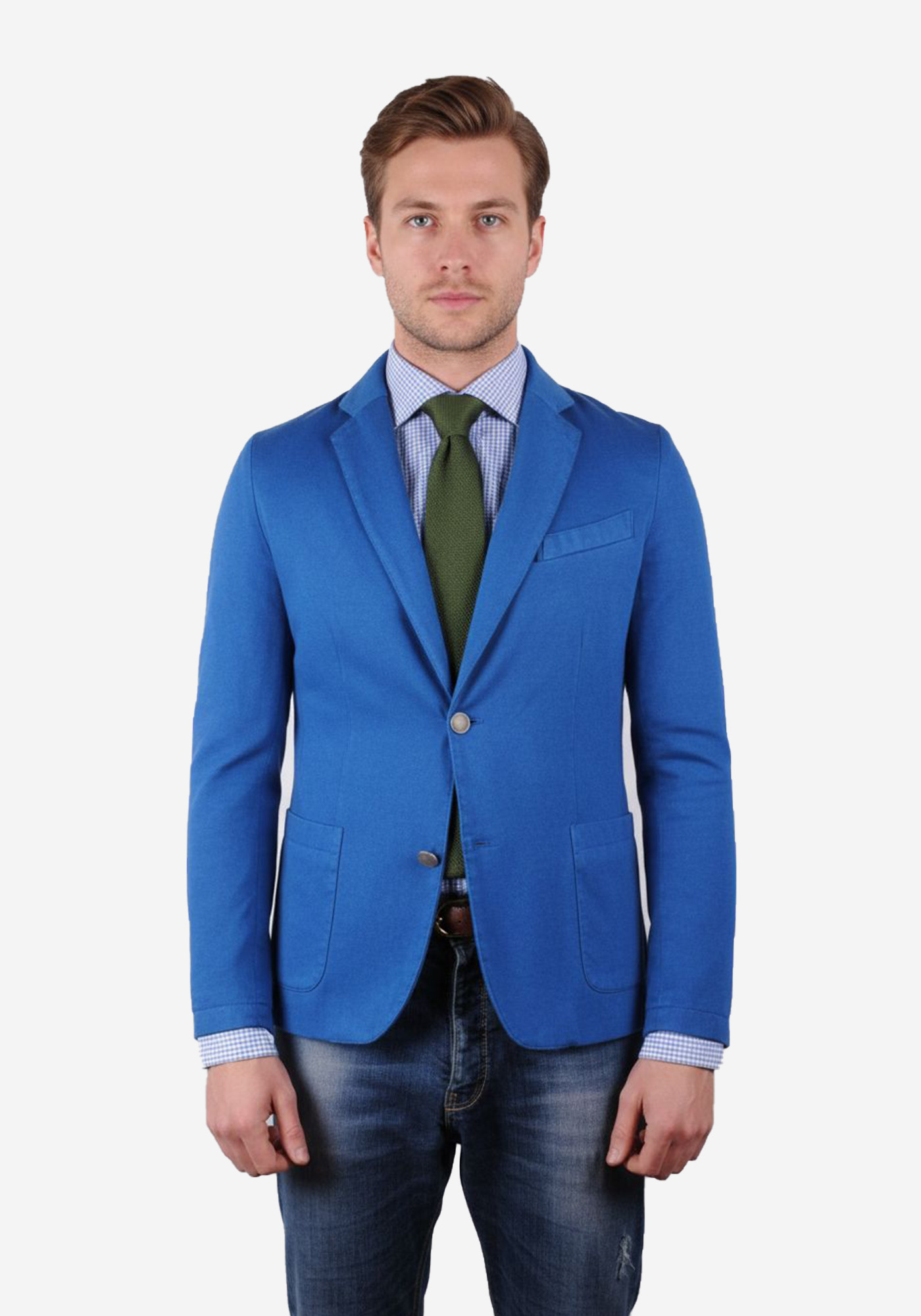 The Italians Gentlemen Blazer - Royal Blue