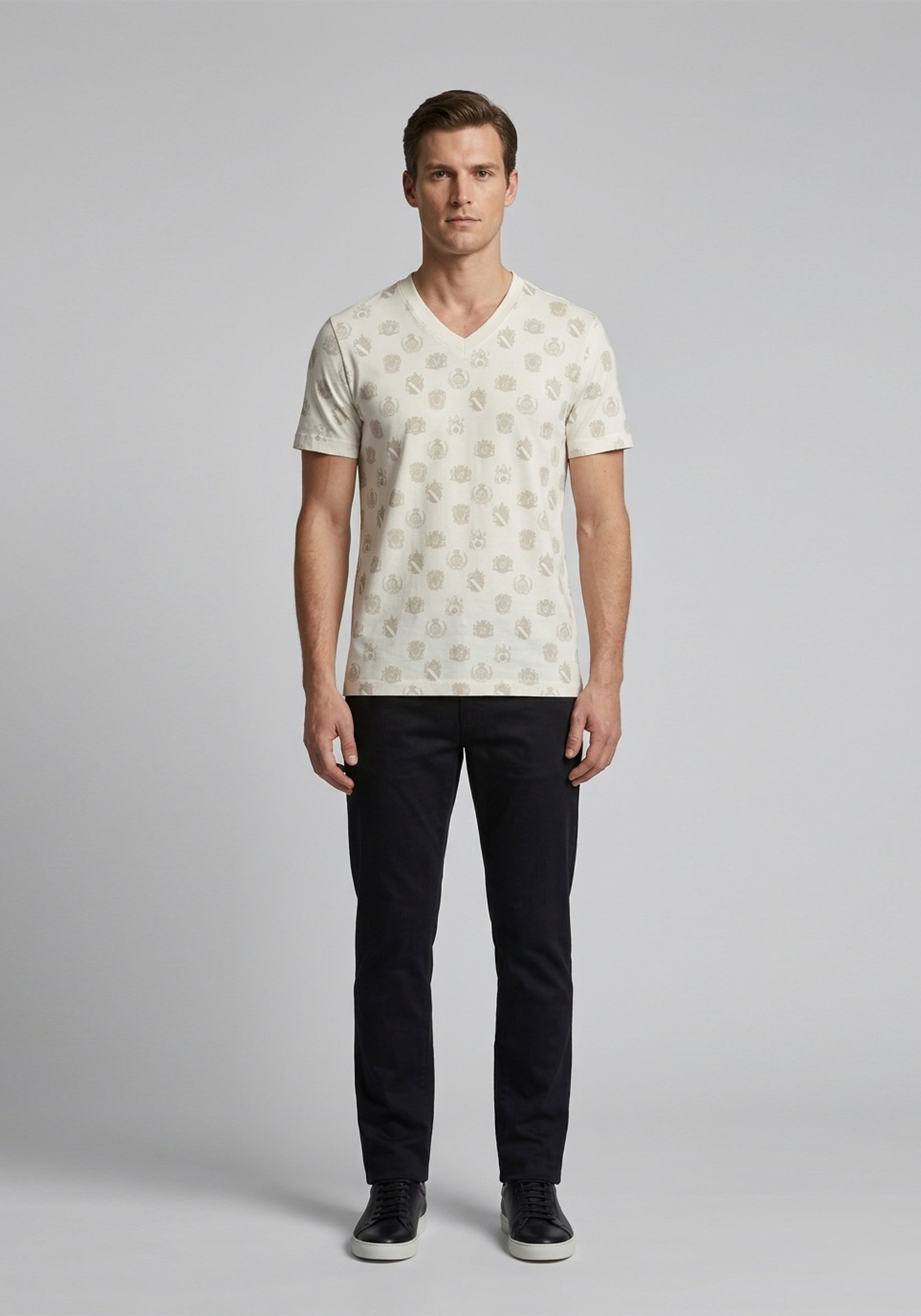 Thomas Burberry Μπλούζα Logo - 22722 12705 0002 Cream φωτογραφία