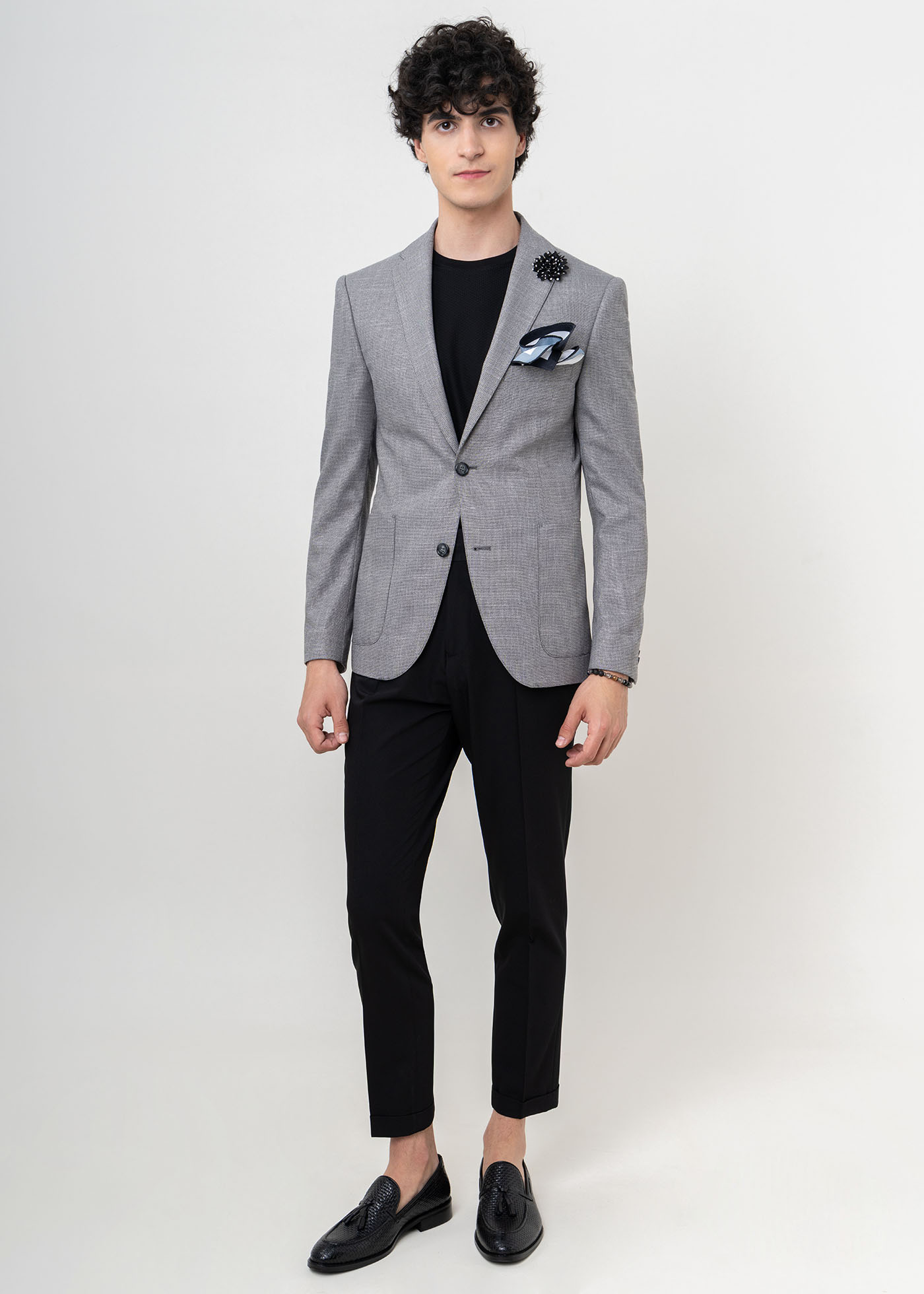 Fragosto Fragosto Σακάκι της σειράς Tommy - FRB25 3909 024 003 Grey