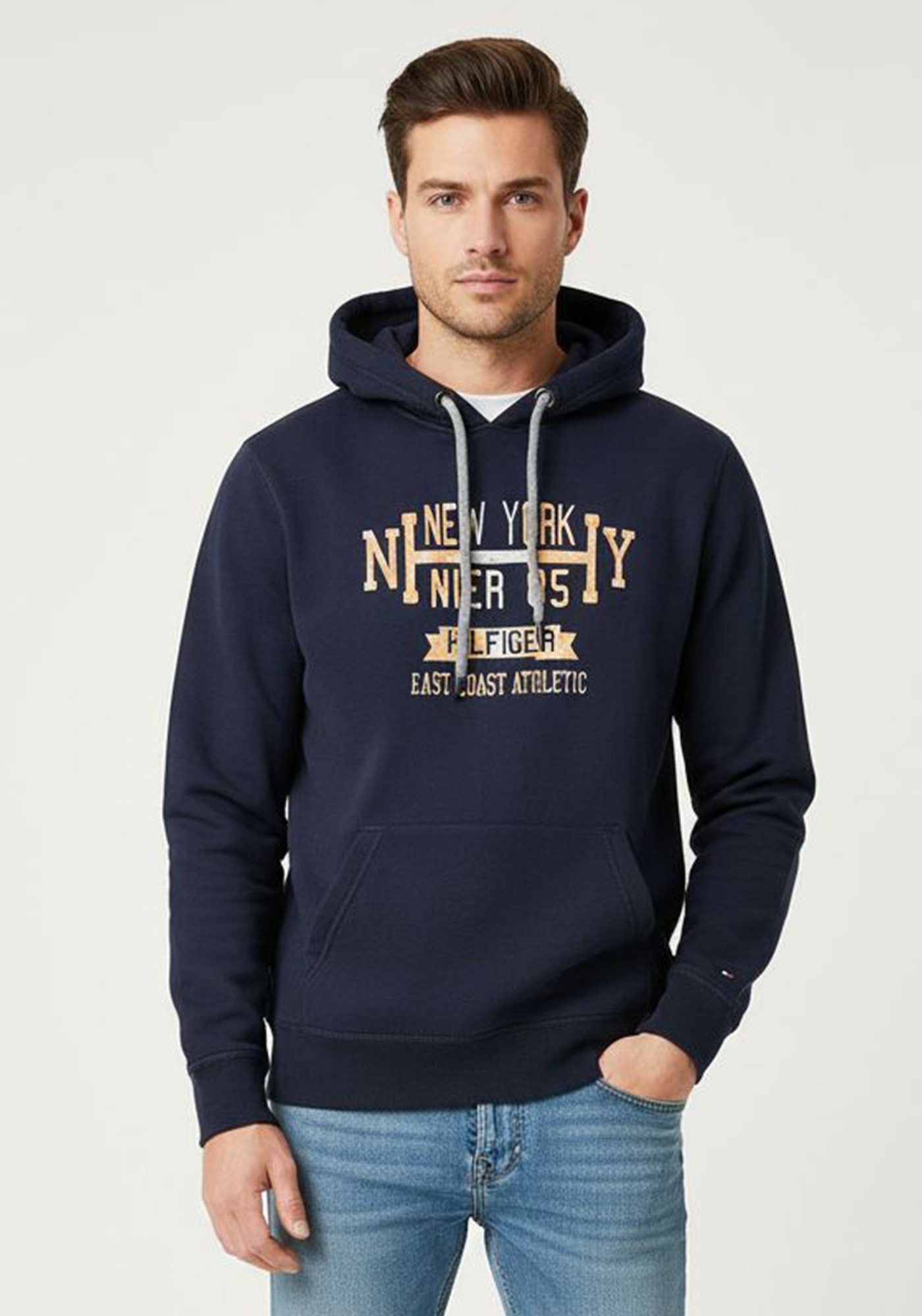 Tommy Hilfiger Hoodie Sports - 0887820587 403 Dark Blue