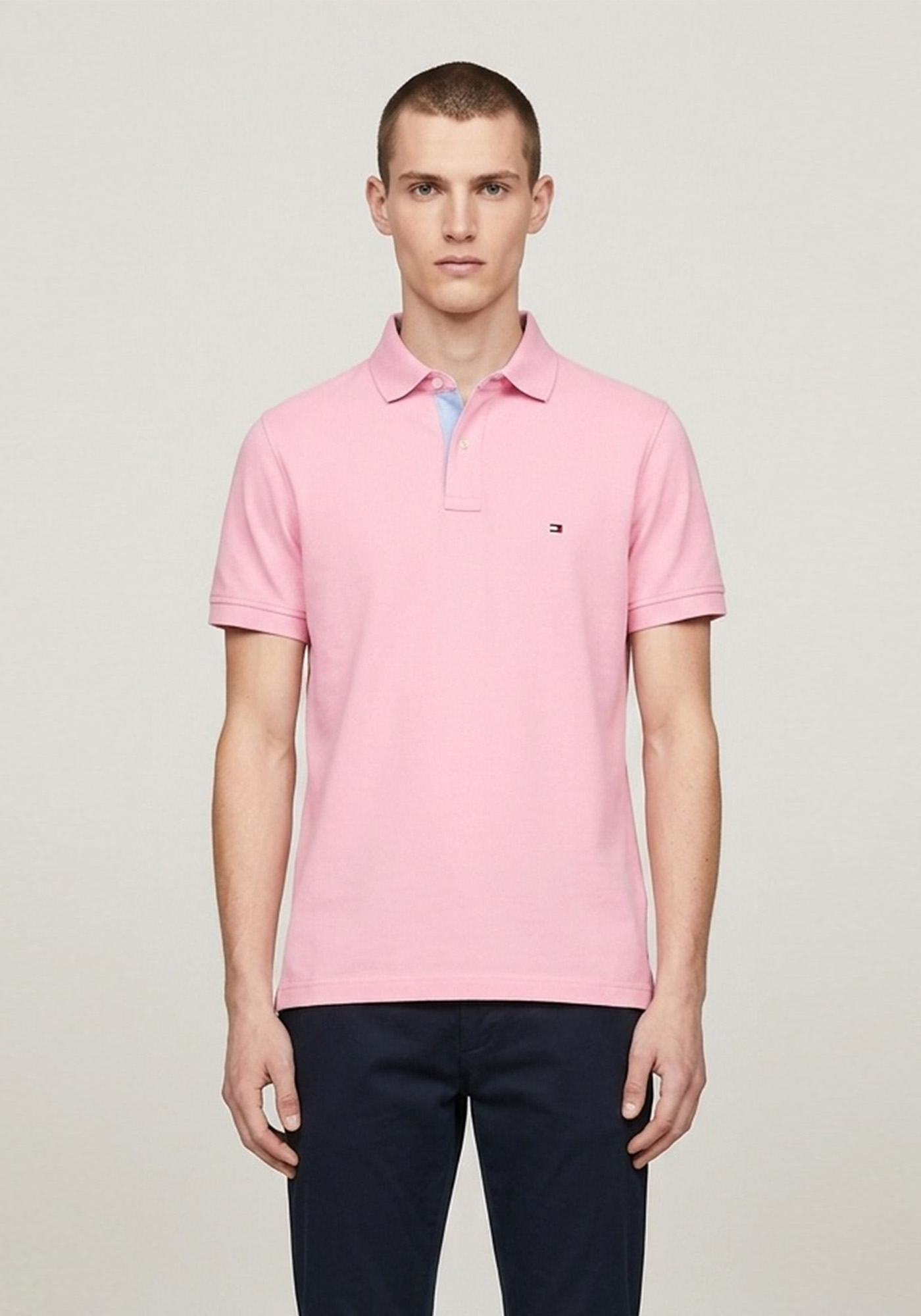 Tommy Hilfiger Μπλούζα Polo - 0853520618 0434109 517 Purple