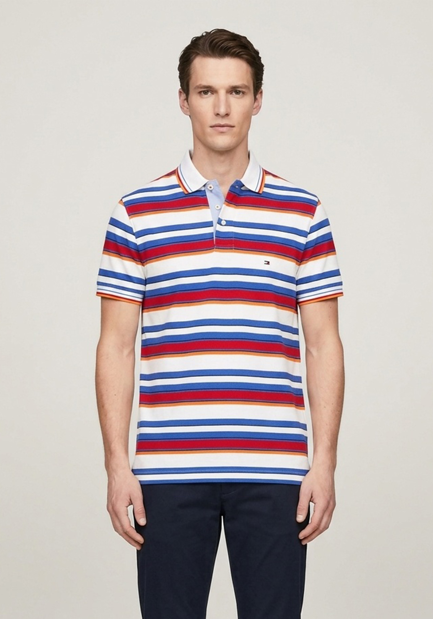 Tommy Hilfiger Μπλούζα Stripe - 0883522060 0473299 422 Multi Stripe