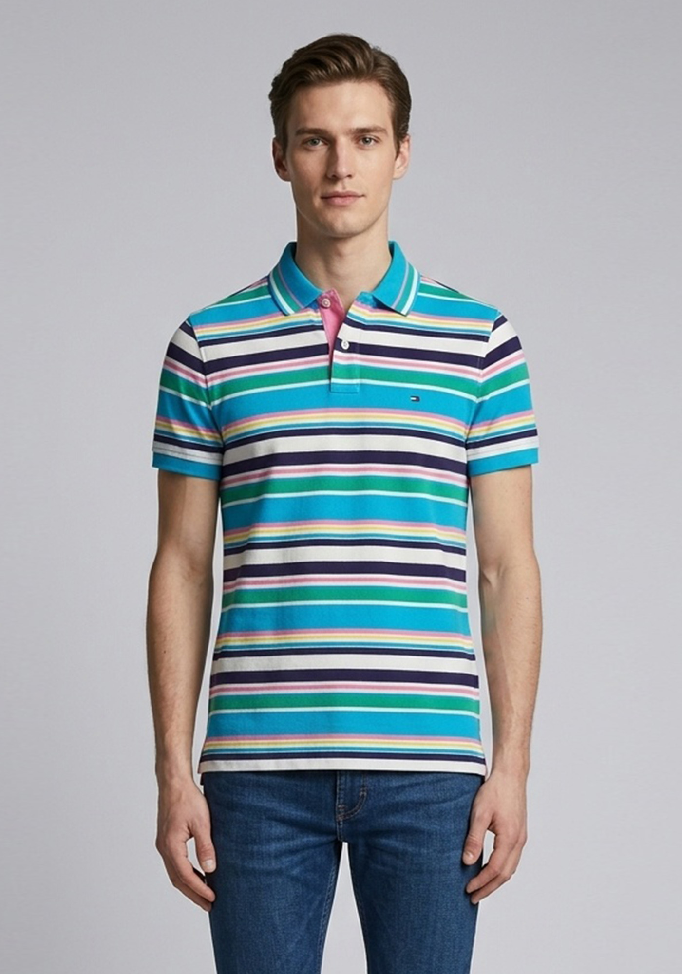 Tommy Hilfiger Μπλούζα Stripe - 0883523610 0715220 444 Multi Stripe