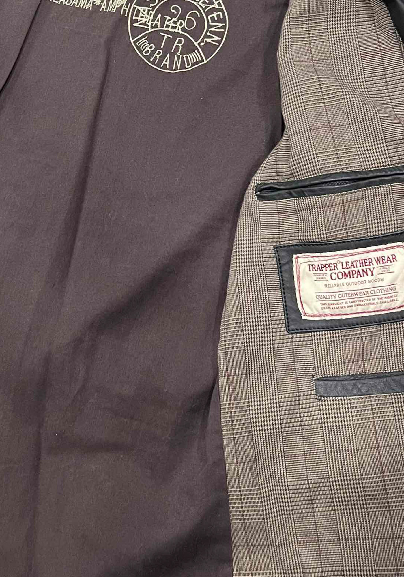 Trapper Δερμάτινο Μπουφάν της σειράς Cross - 5206168614683 Black φωτογραφία