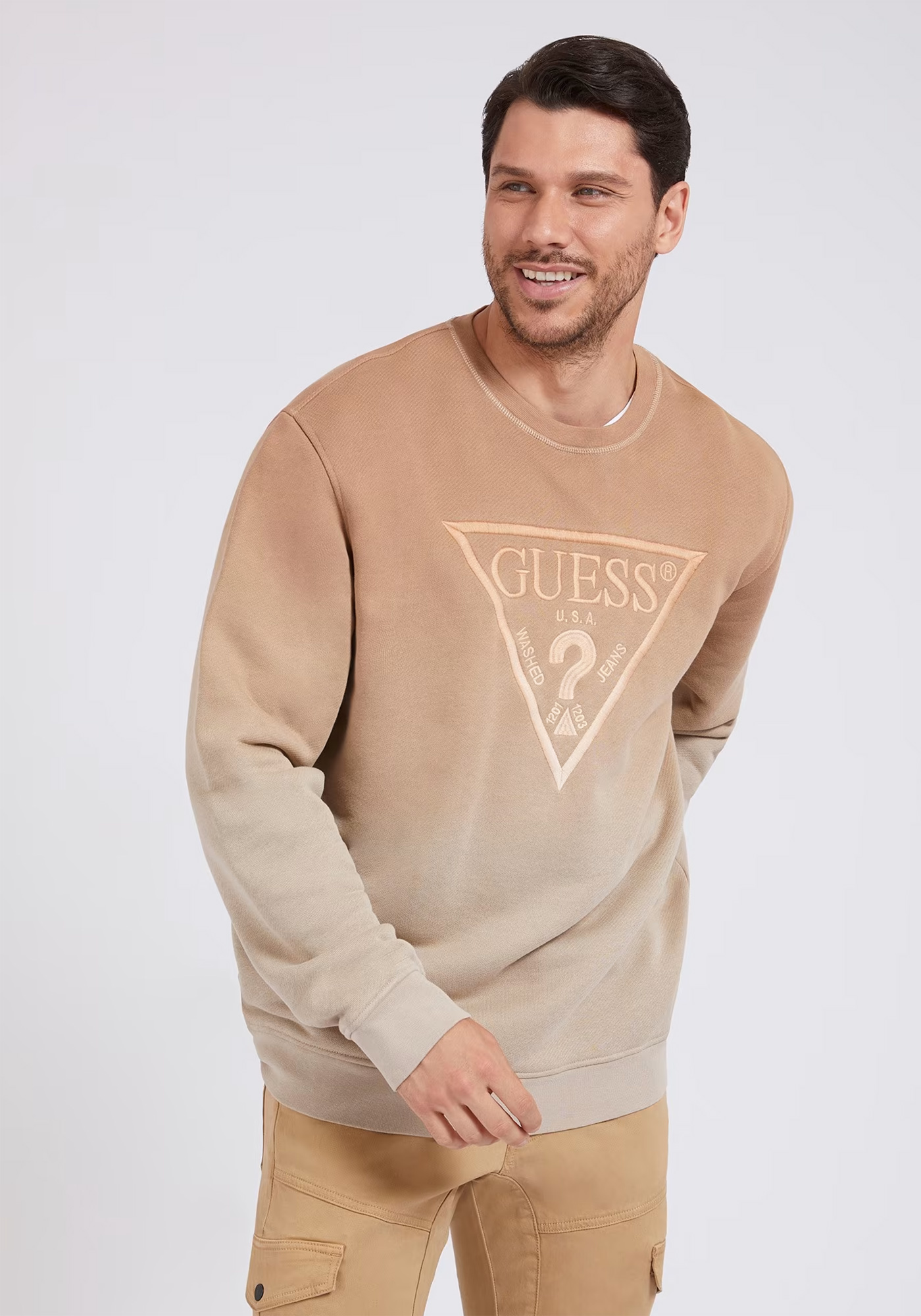 Guess GUESS Φούτερ της σειράς Triangle - M2BQ31KB870 F86J Bez