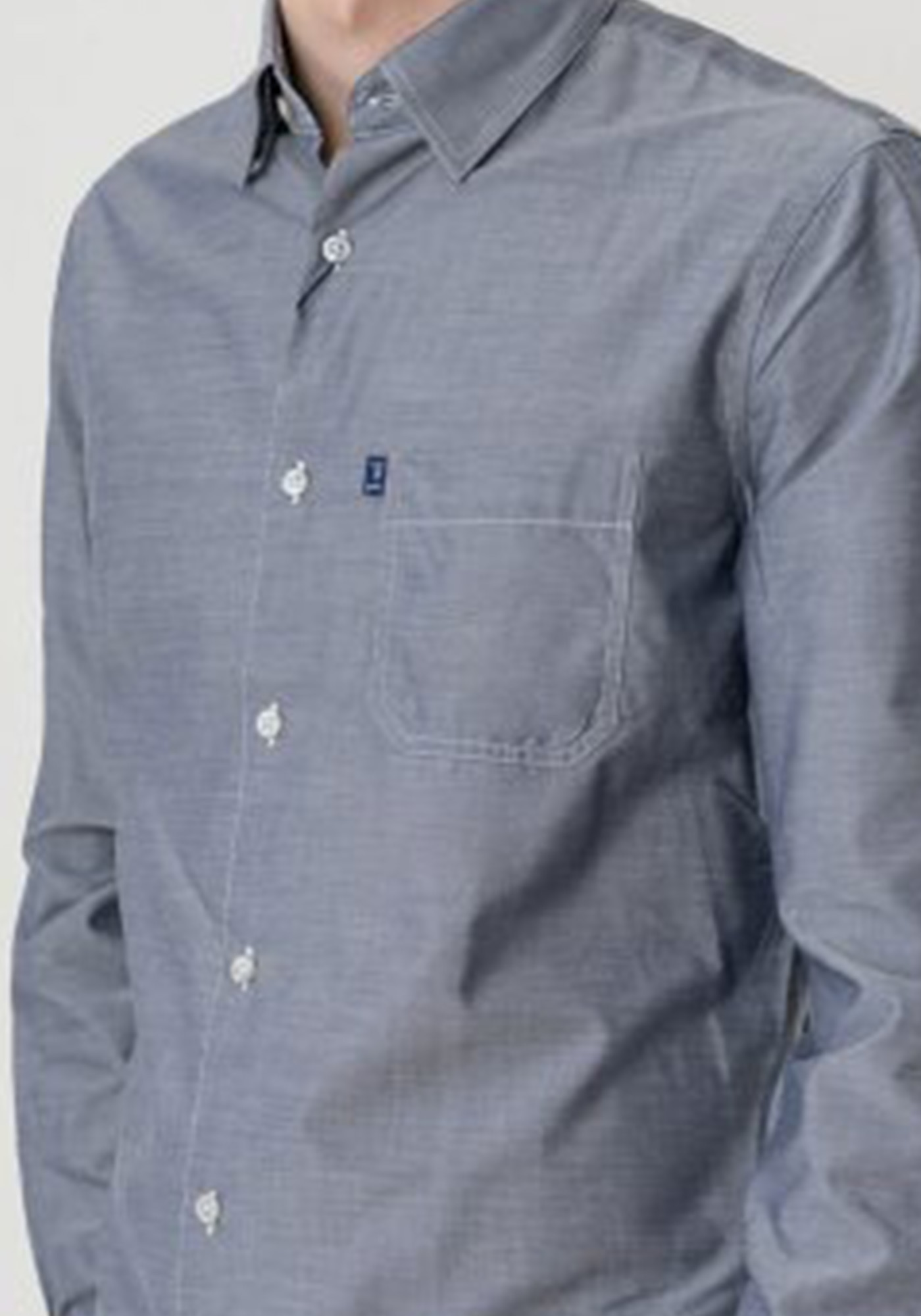 Trussardi Jeans Πουκάμισο της σειράς Mini Stripe - 524151 112 Grey