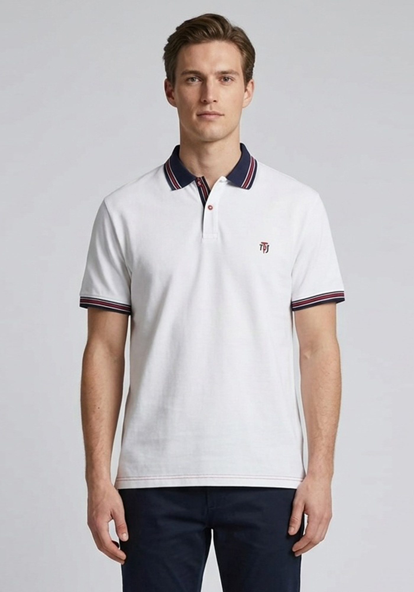 Trussardi Jeans Μπλούζα Polo - 523026 01 White