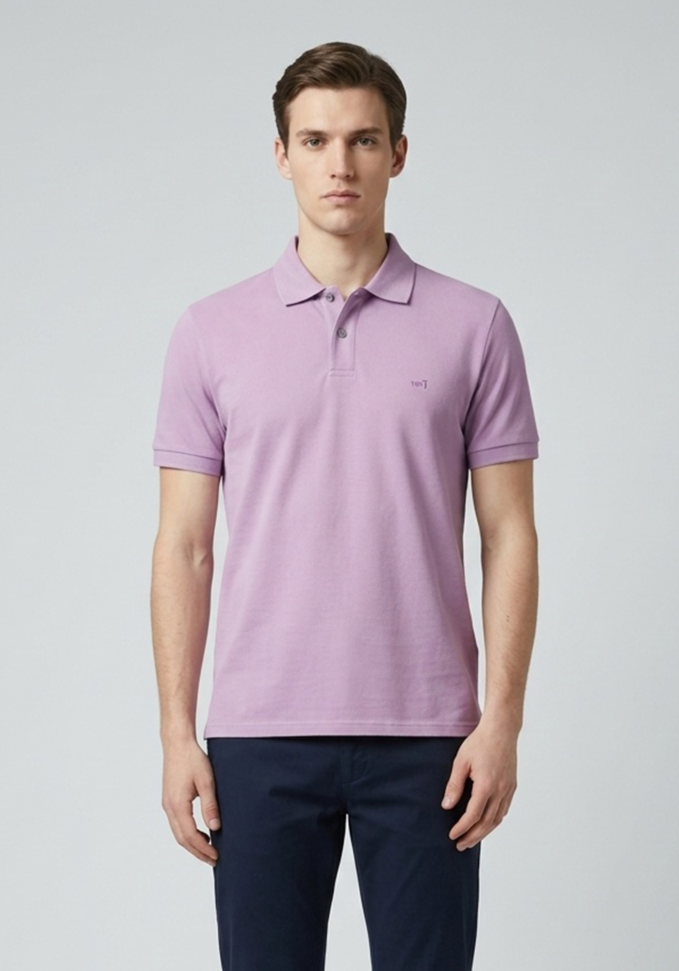 Trussardi Jeans Μπλούζα Polo - 623512 126 Light Pink