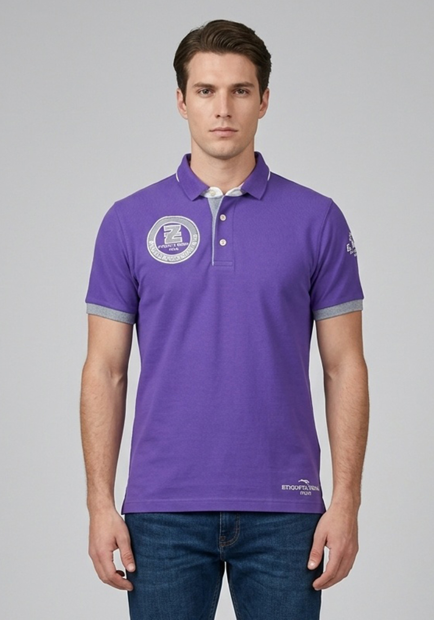 Eitqueta Negra Μπλούζα Logo - 000440 3538 Purple