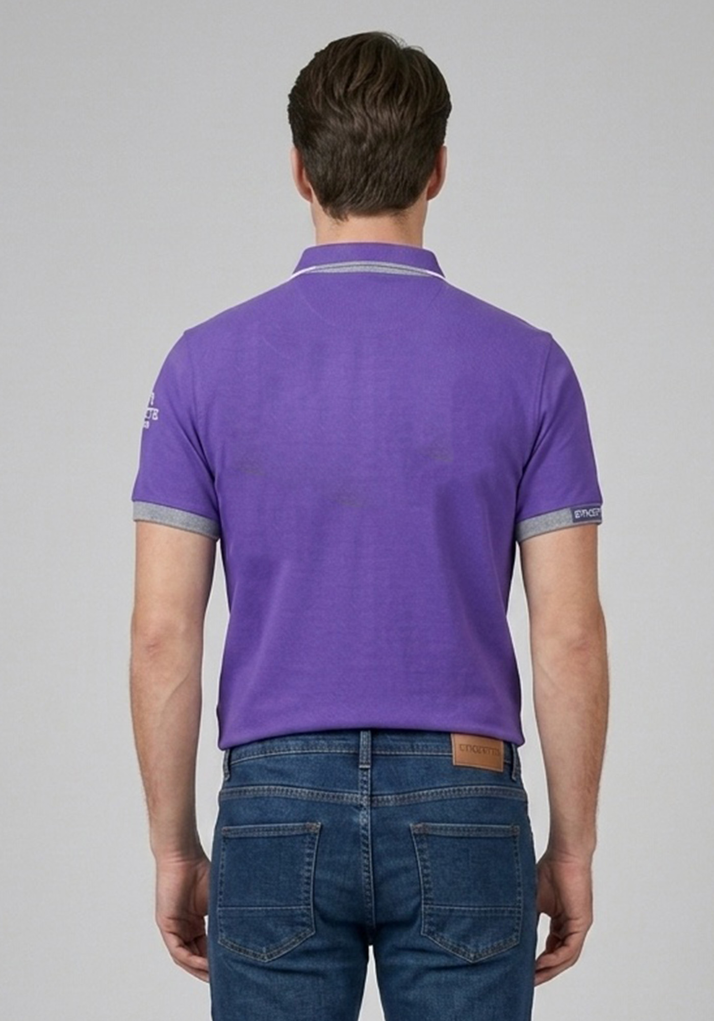 U.S. Polo Assn Polo Μπλούζα Logo - 000440 3538 Purple φωτογραφία