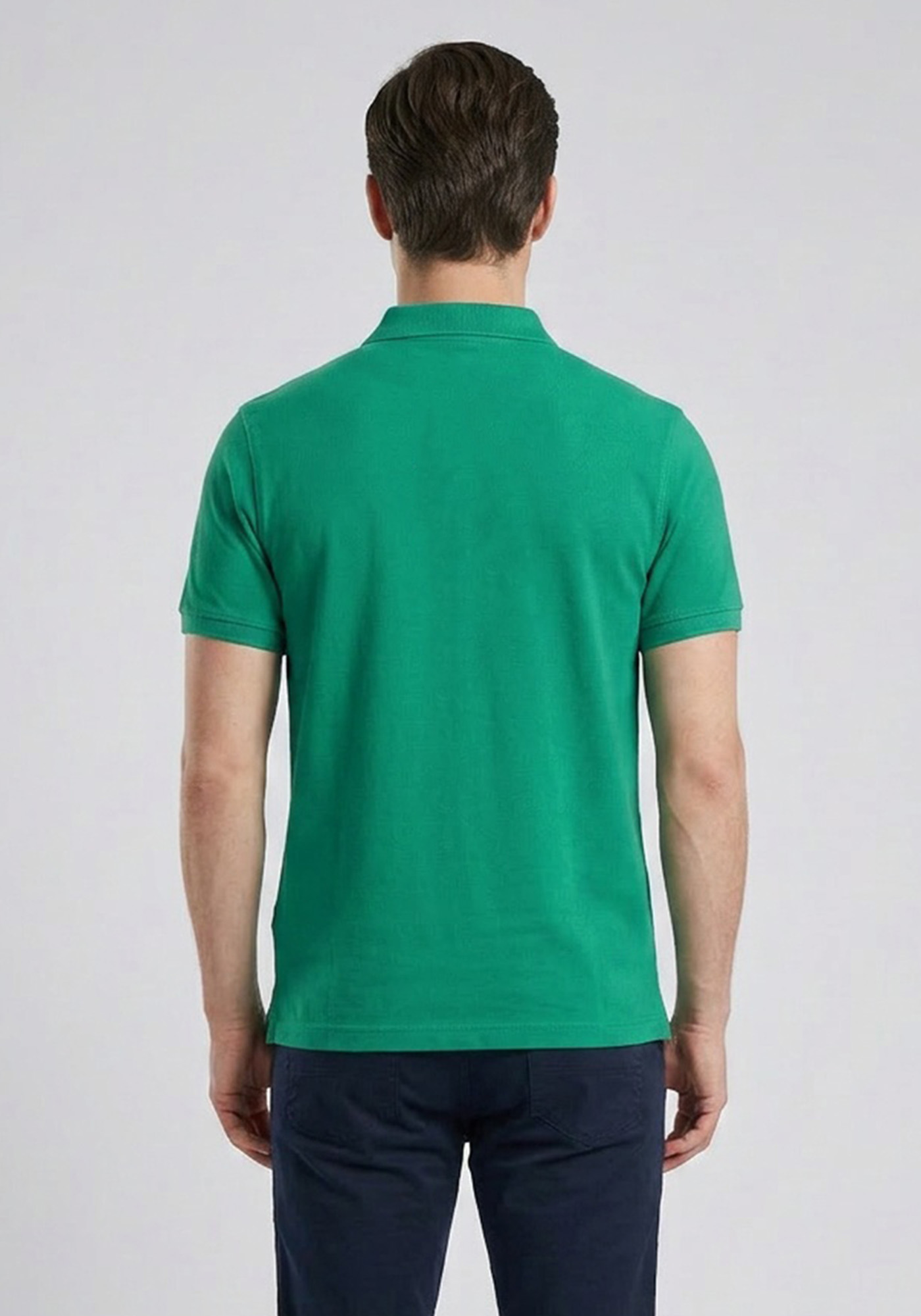 U.S. Polo Assn Μπλούζα Polo - 35507 41029 244 Green φωτογραφία