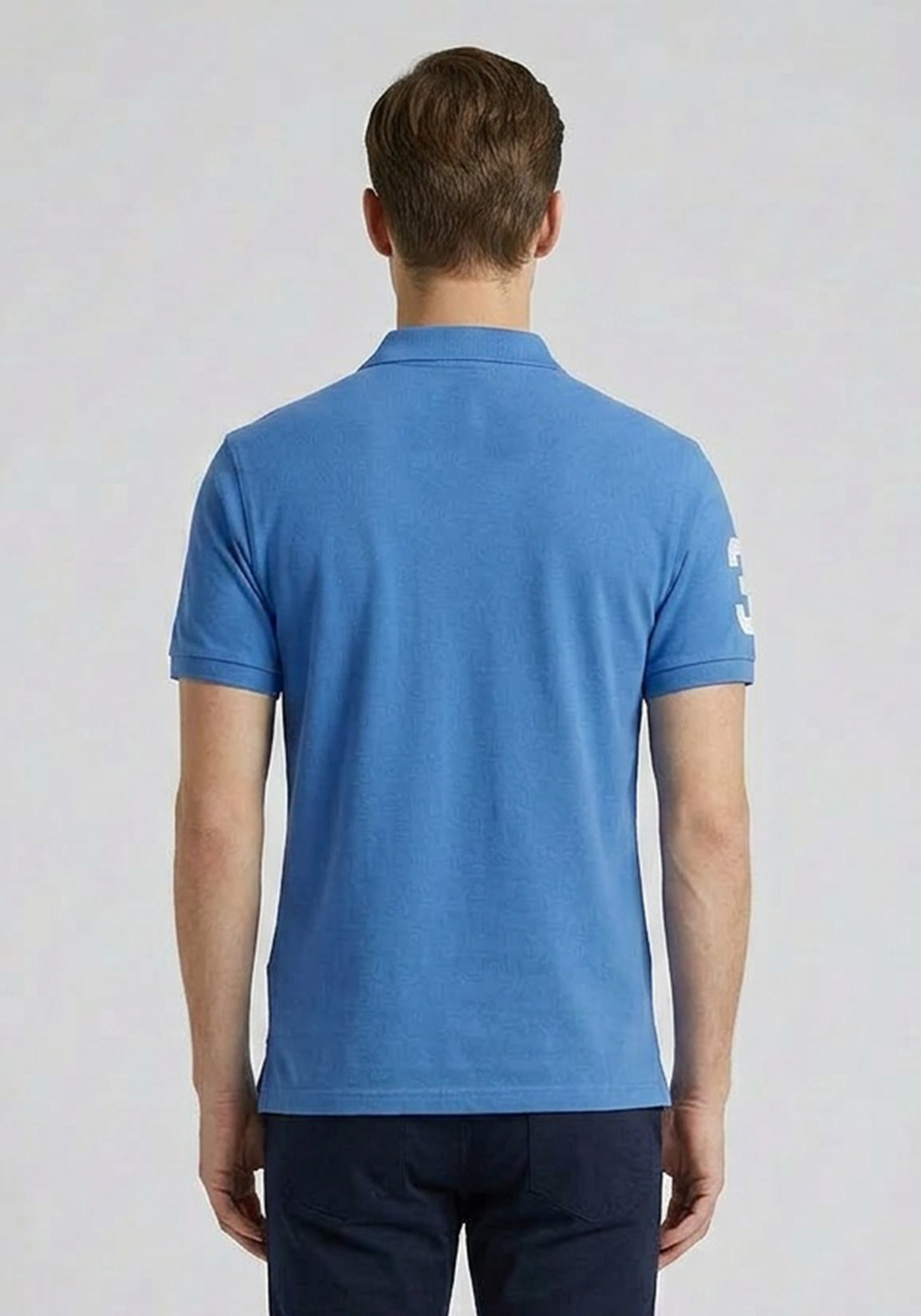 U.S. Polo Assn Μπλούζα Polo - 735353 41029 137 Blue φωτογραφία