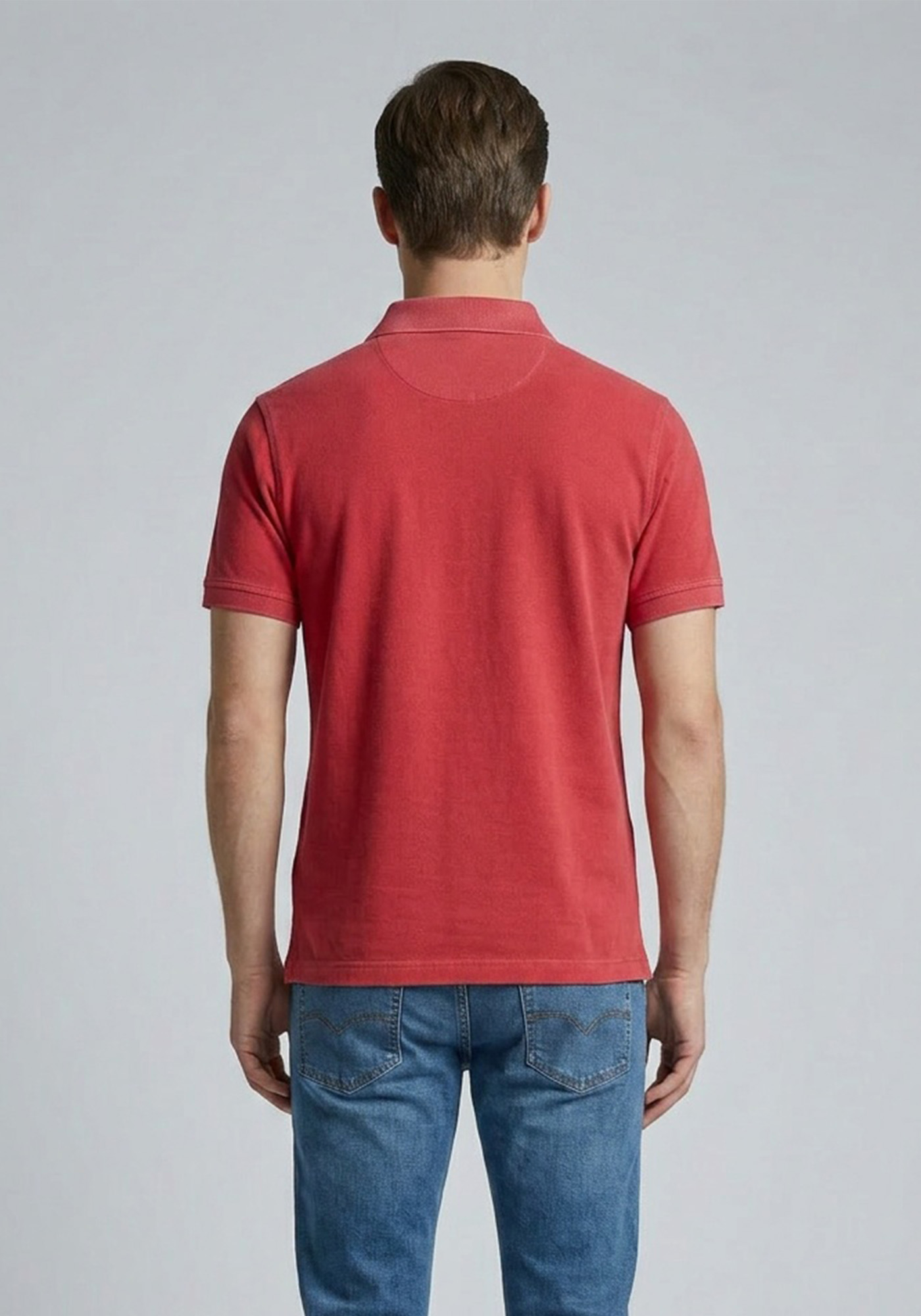 U.S. Polo Assn Μπλούζα Polo - 86586 43414 155 Red φωτογραφία