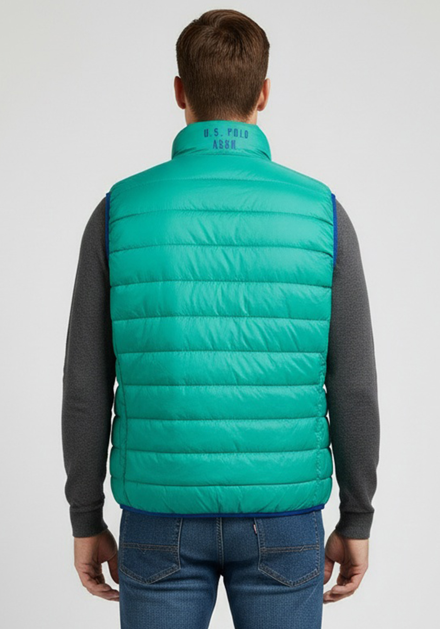 U.S. Polo Assn Αμάνικο Μπουφάν της σειράς Padded - 137 78152 46019 144 Menthol φωτογραφία
