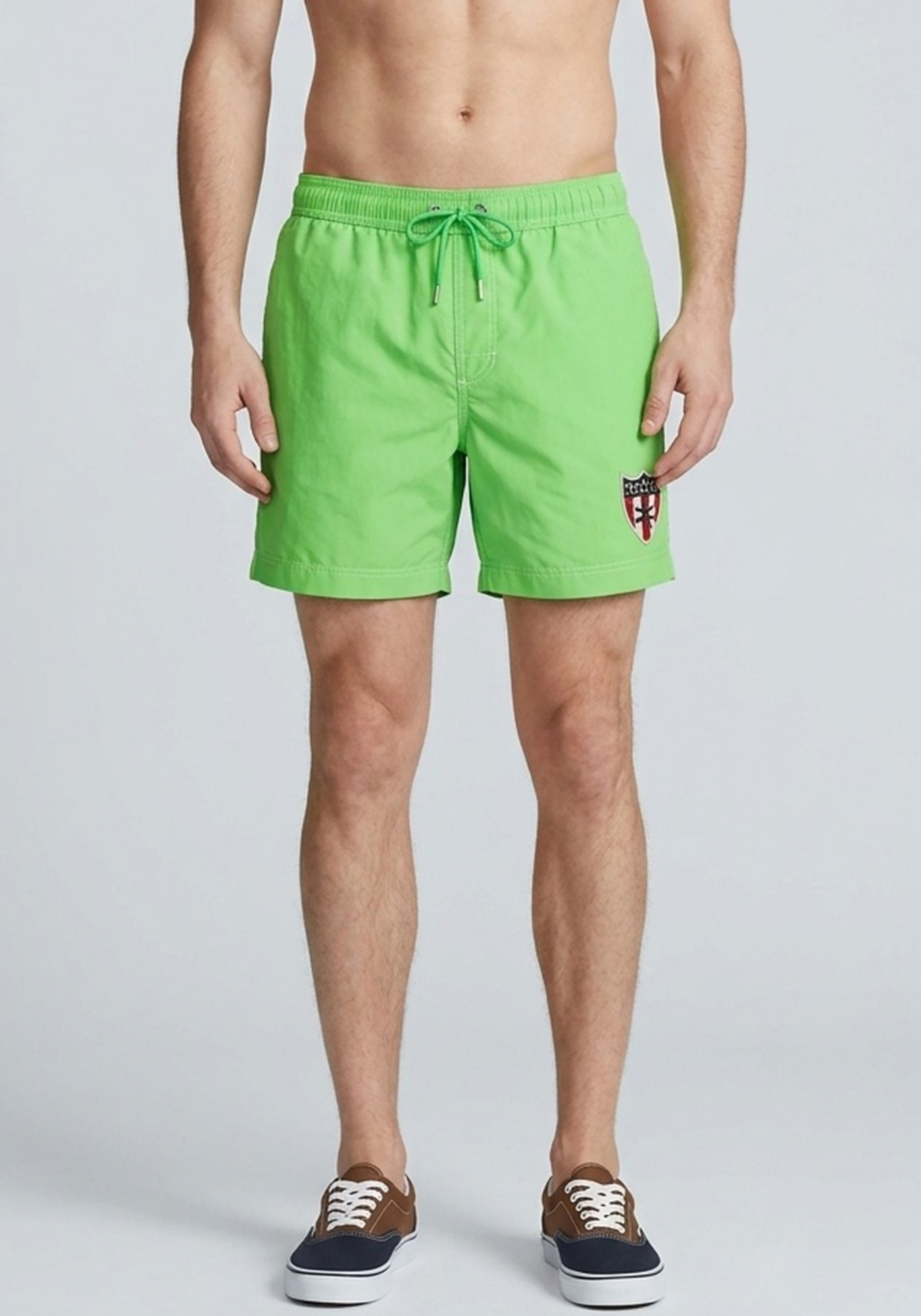 Polo Ralph Lauren Μαγιό James - MPM0159 Granny Smith Green