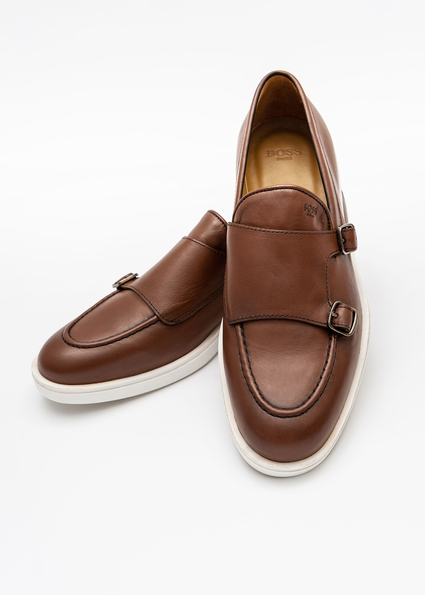 BOSS Shoes Monk Παπούτσια της σειράς Monk - 7160 Brown Paris φωτογραφία