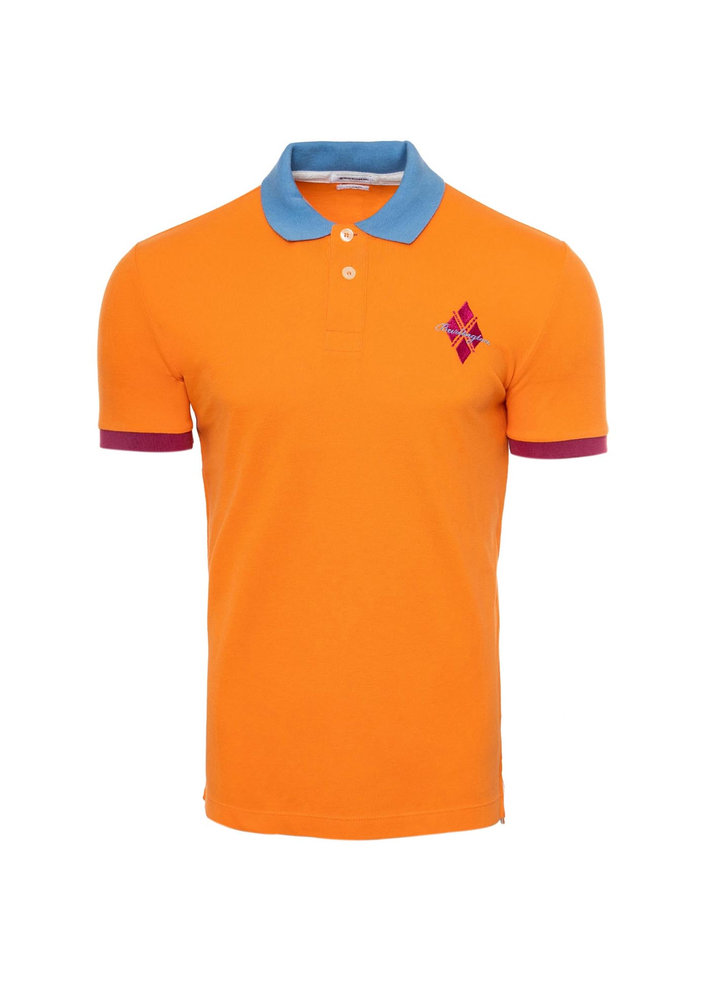 Burlington Burlington Polo Μπλούζα της σειράς Double Collar - 60249 136 8150 Orange