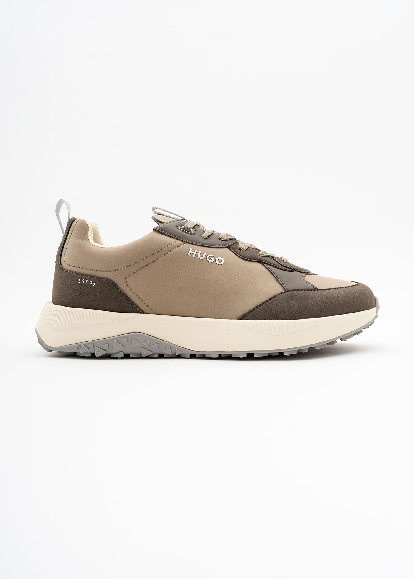 HUGO Trainers της σειράς Kane - 50504379 096 Open Grey