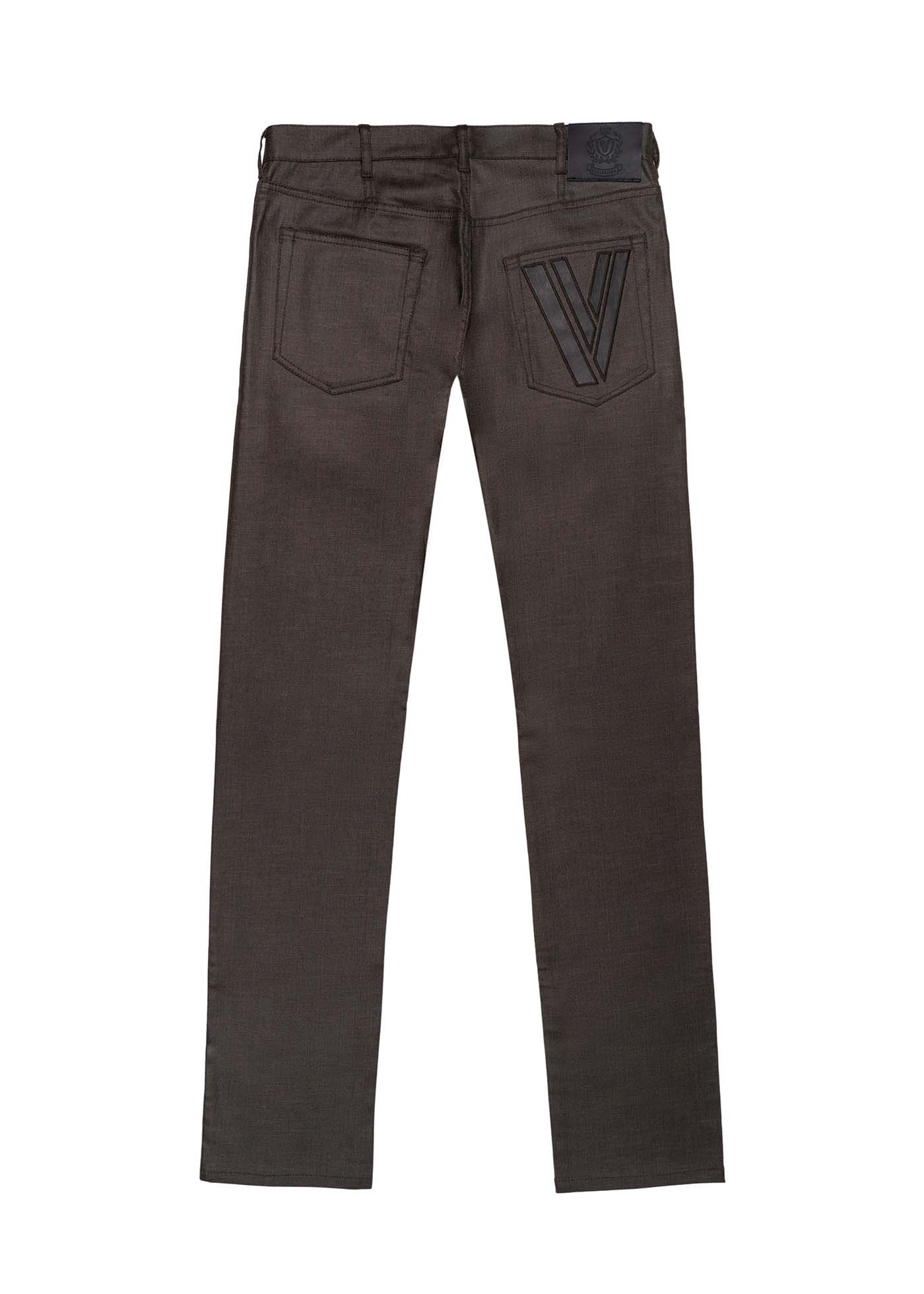 Versace Παντελόνι - VJC5020 V24392 V200 Brown φωτογραφία