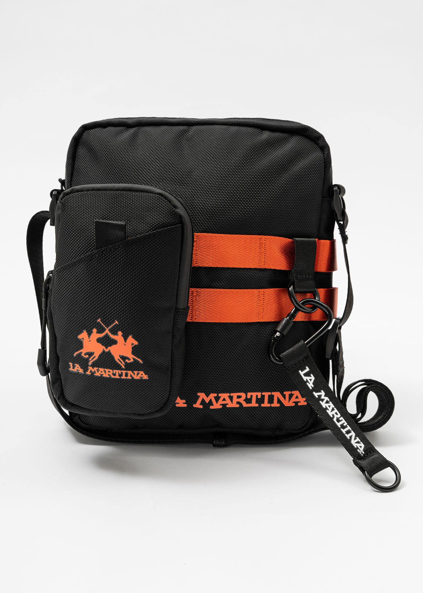 La Martina La Martina Crossbody Τσάντα της σειράς Abiel - LMBO 00808T Black