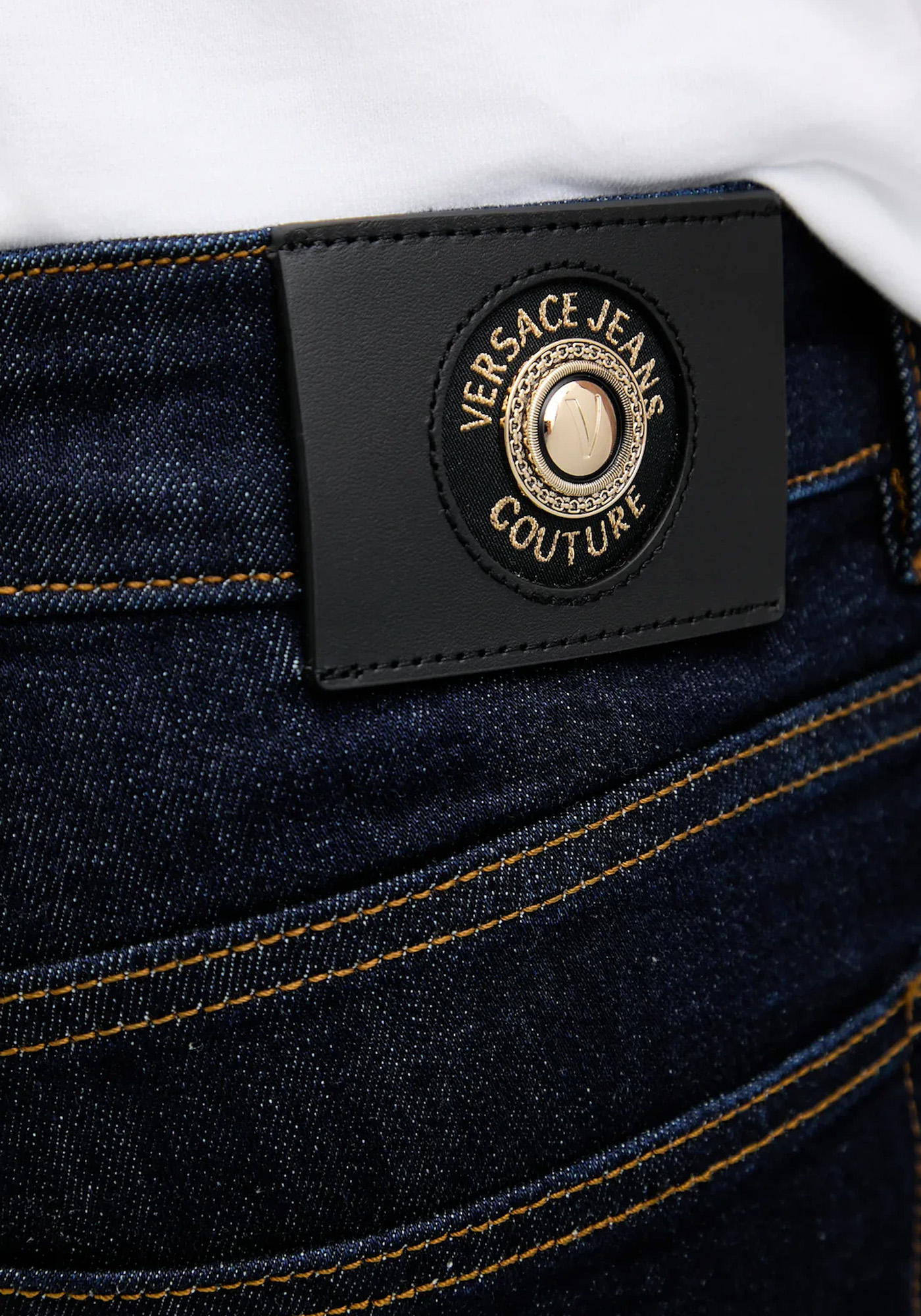 Versace Jeans Couture Denim Παντελόνι της σειράς Sky - 79GAB5K0 78UP504 904 Blue