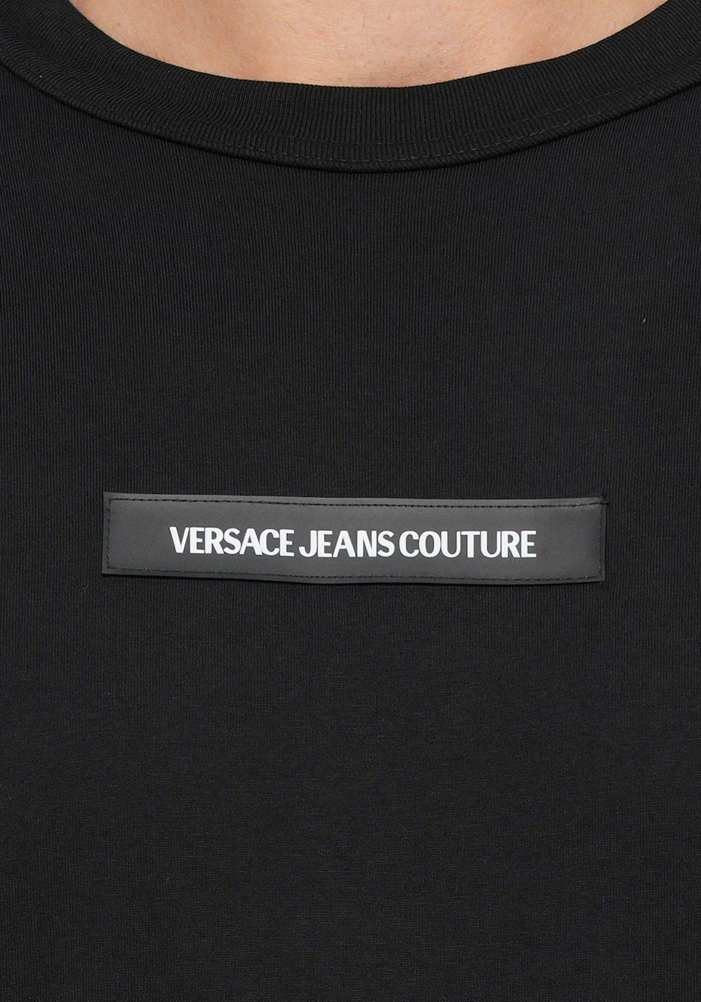 Versace Jeans Couture Μπλούζα της σειράς Logo - 79GAHT02 G89 Black