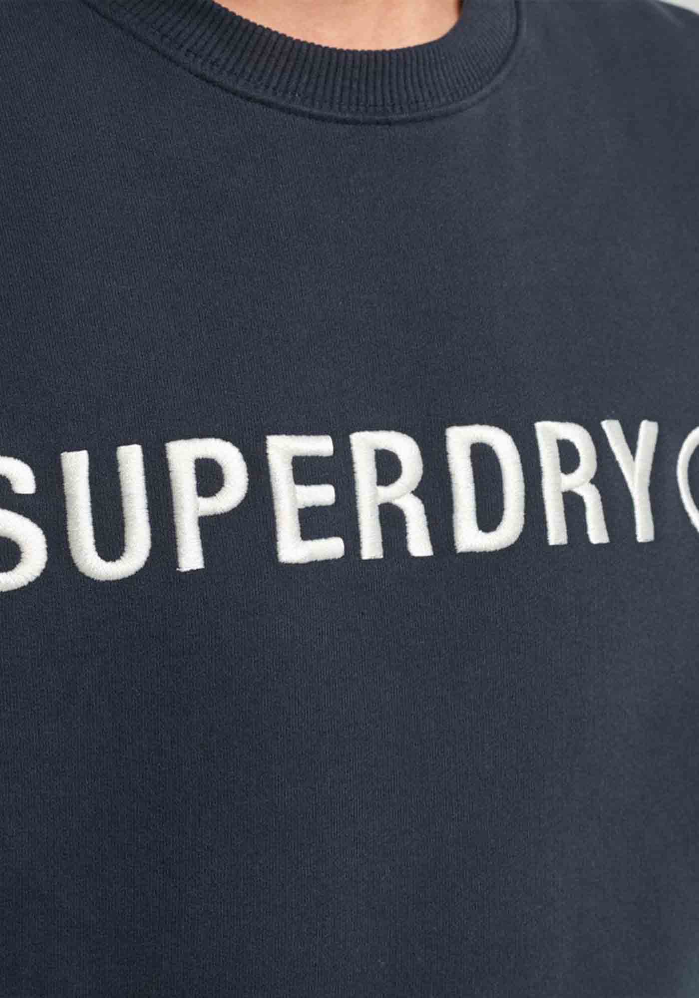 Superdry Φούτερ της σειράς Vintage - M2012058A 09S Nautical Navy φωτογραφία