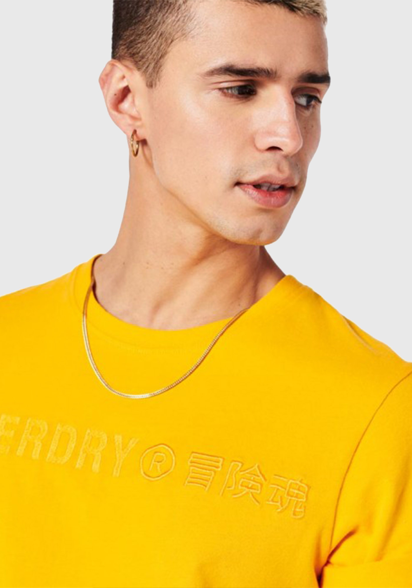 Superdry Κοντομάνικη Μπλούζα της σειράς Vintage Corp - M1011364A RUA Utah Gold