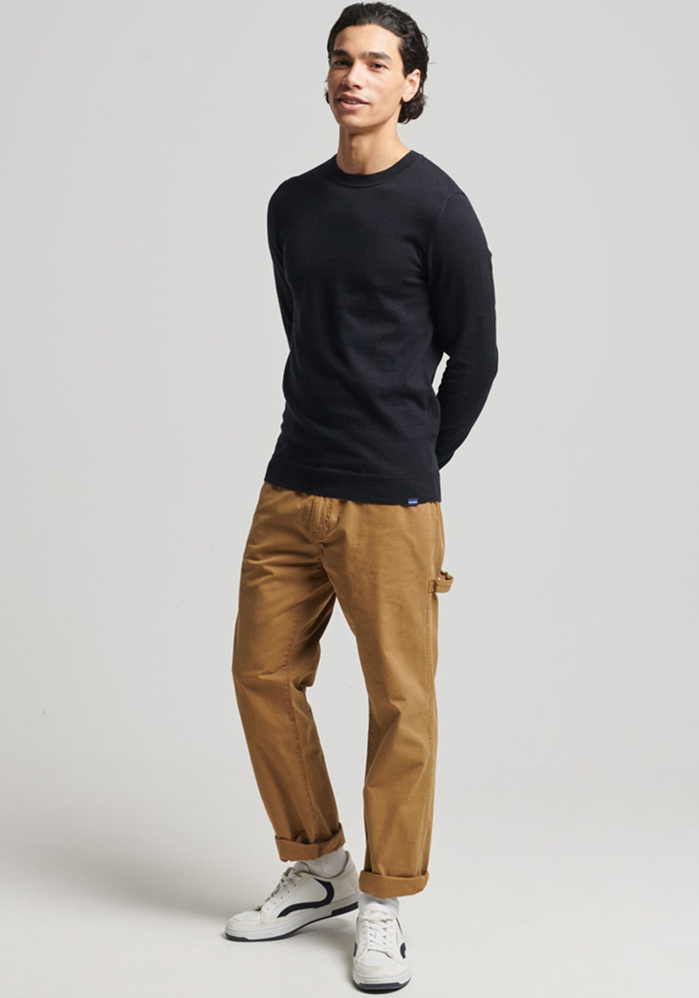 Superdry Μπλούζα της σειράς Vintage Logo - M6110293A 02A Black